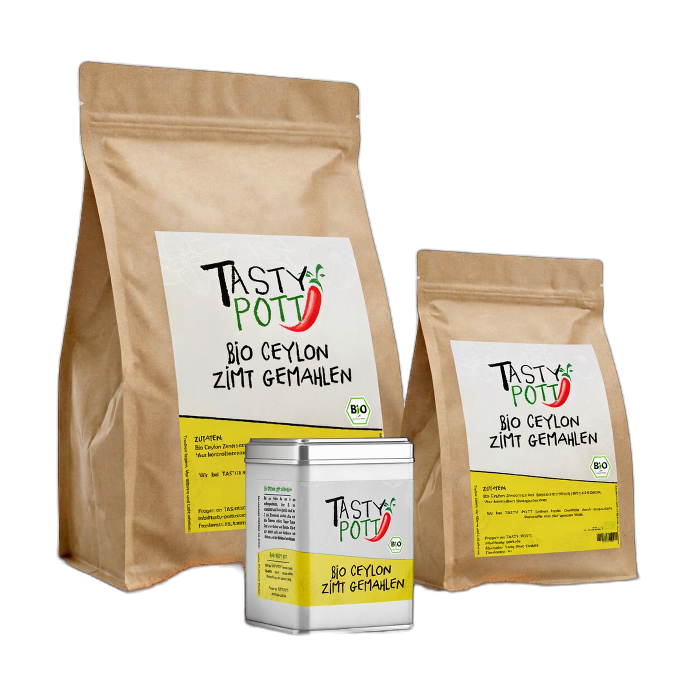 Tasty-Pott Tasty Pott Bio Ceylon Zimt gemahlen 250 g