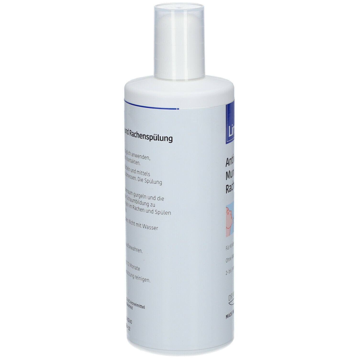 Linola® sept Antivirale Mund- und Rachenspülung - Mundspülung zum Gurgeln und Spülen