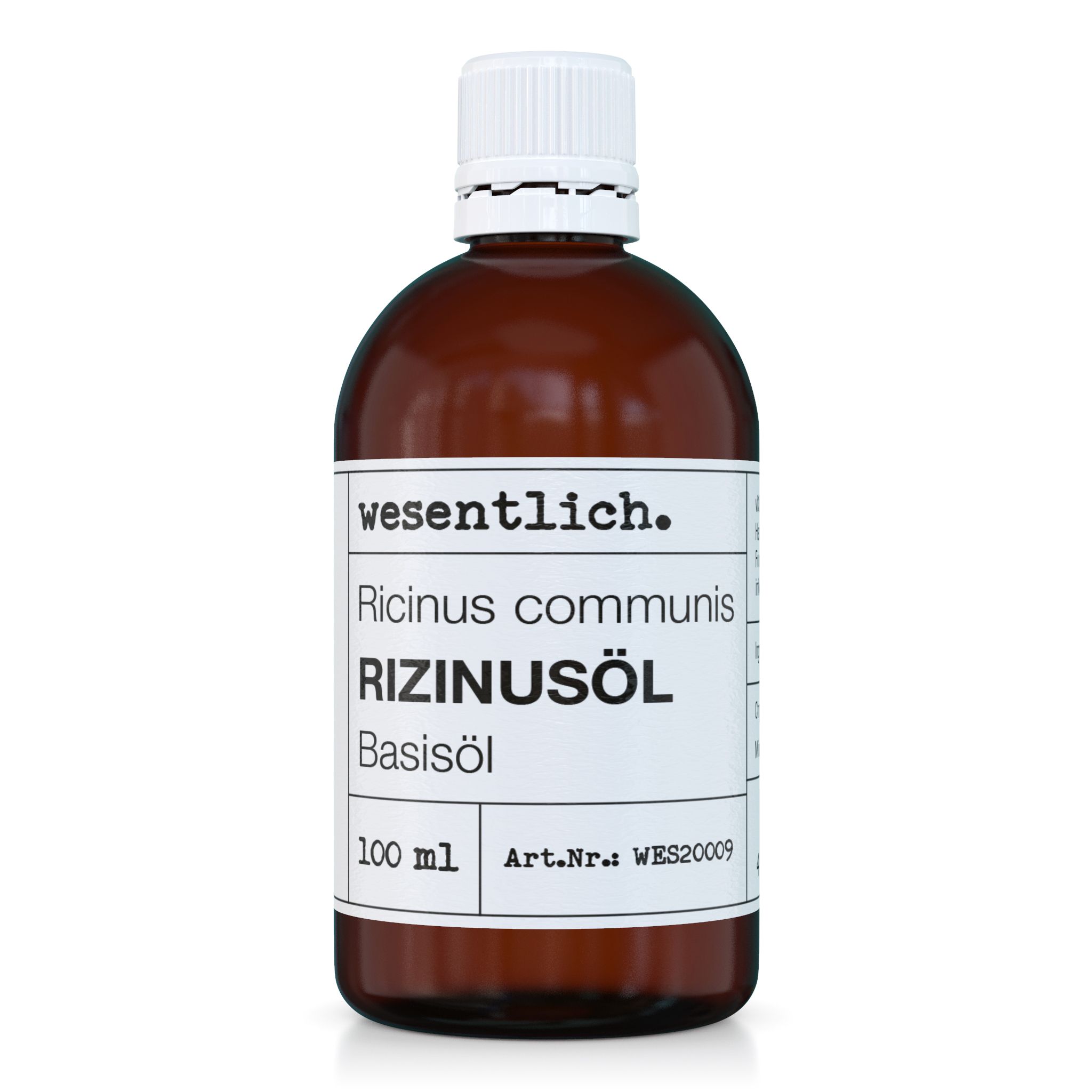 Rizinusöl Basis von wesentlich.