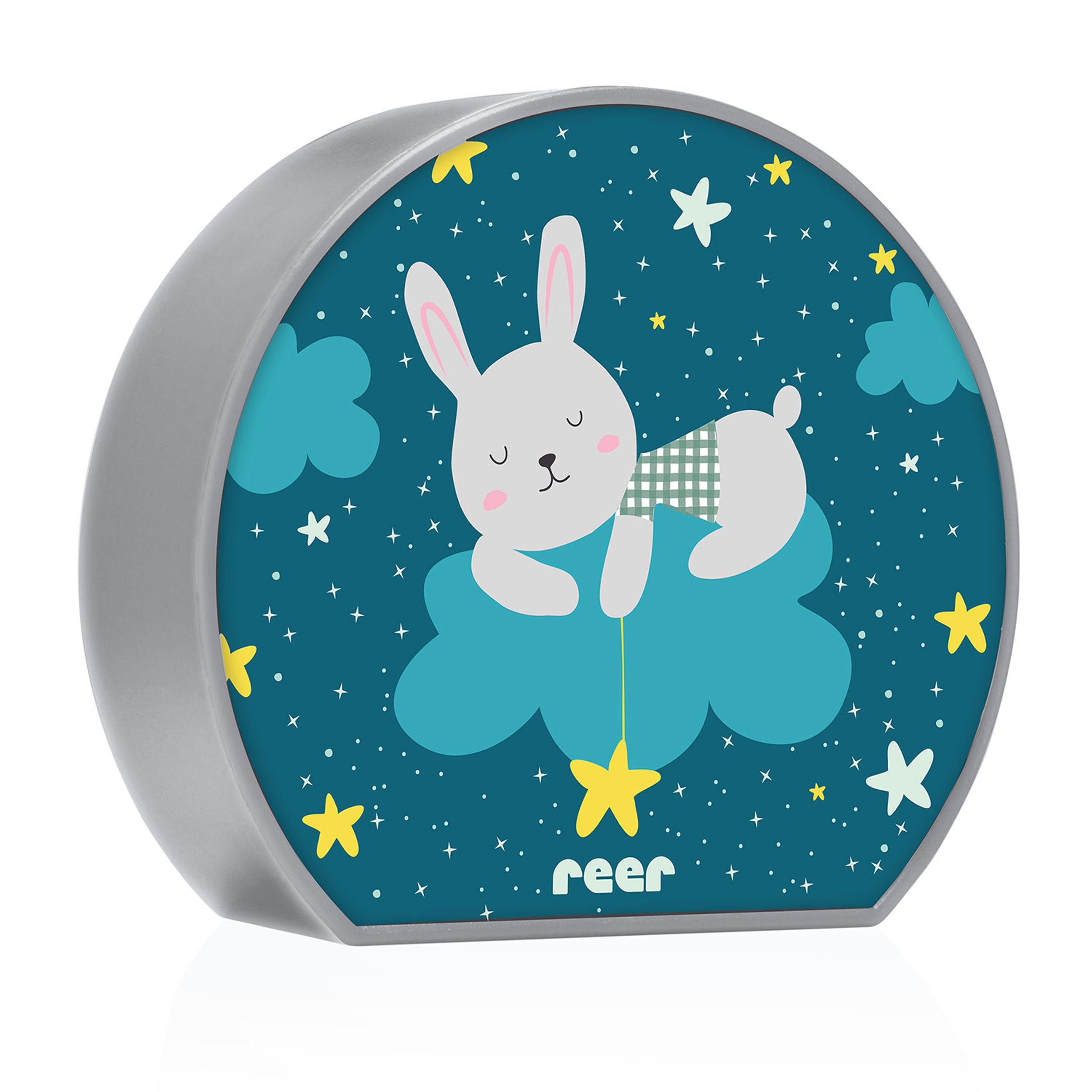 reer MyBabyLight Hase, Beruhigungslicht, Pazifikblau 1 St