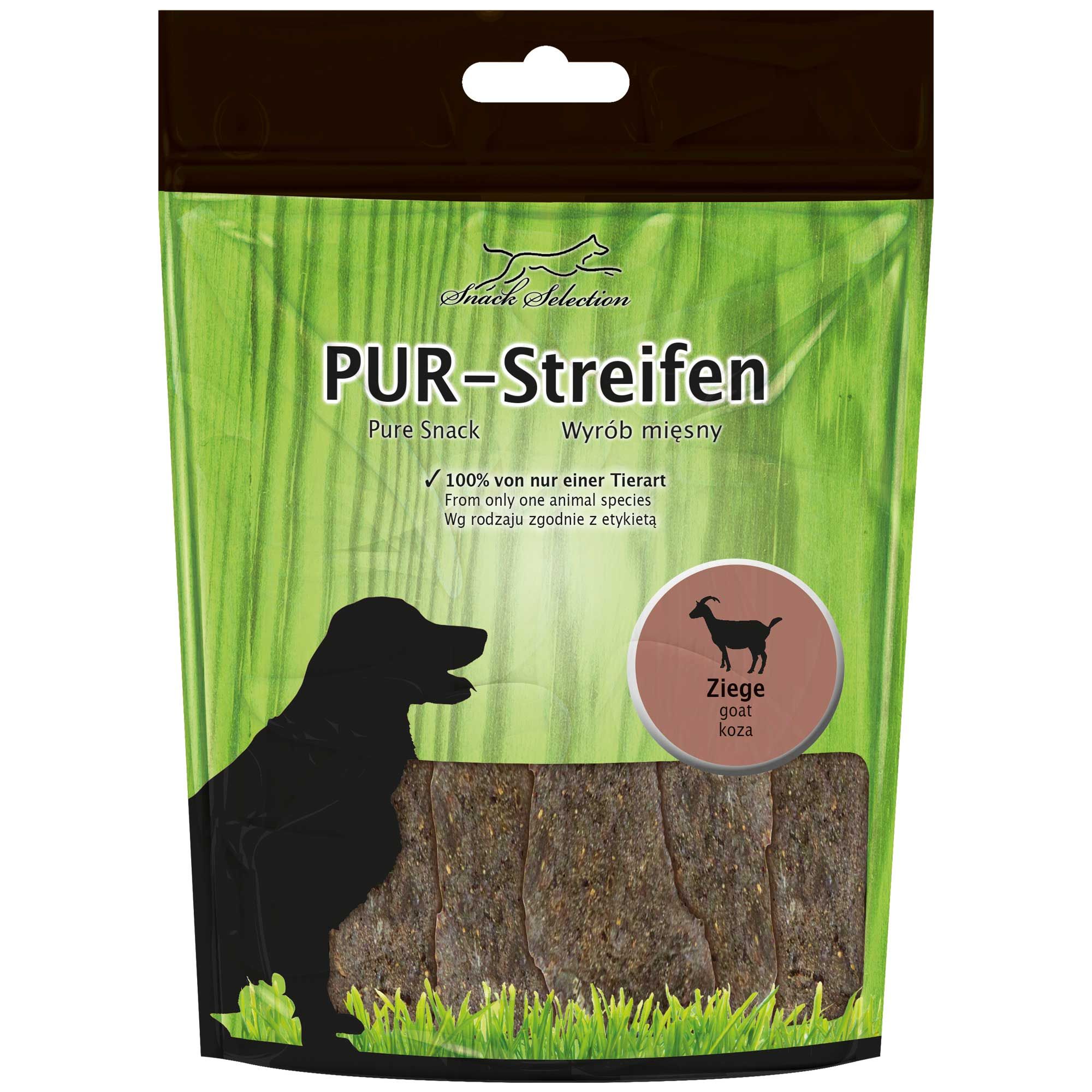 Schecker Dörrfleisch - PUR Streifen Ziege