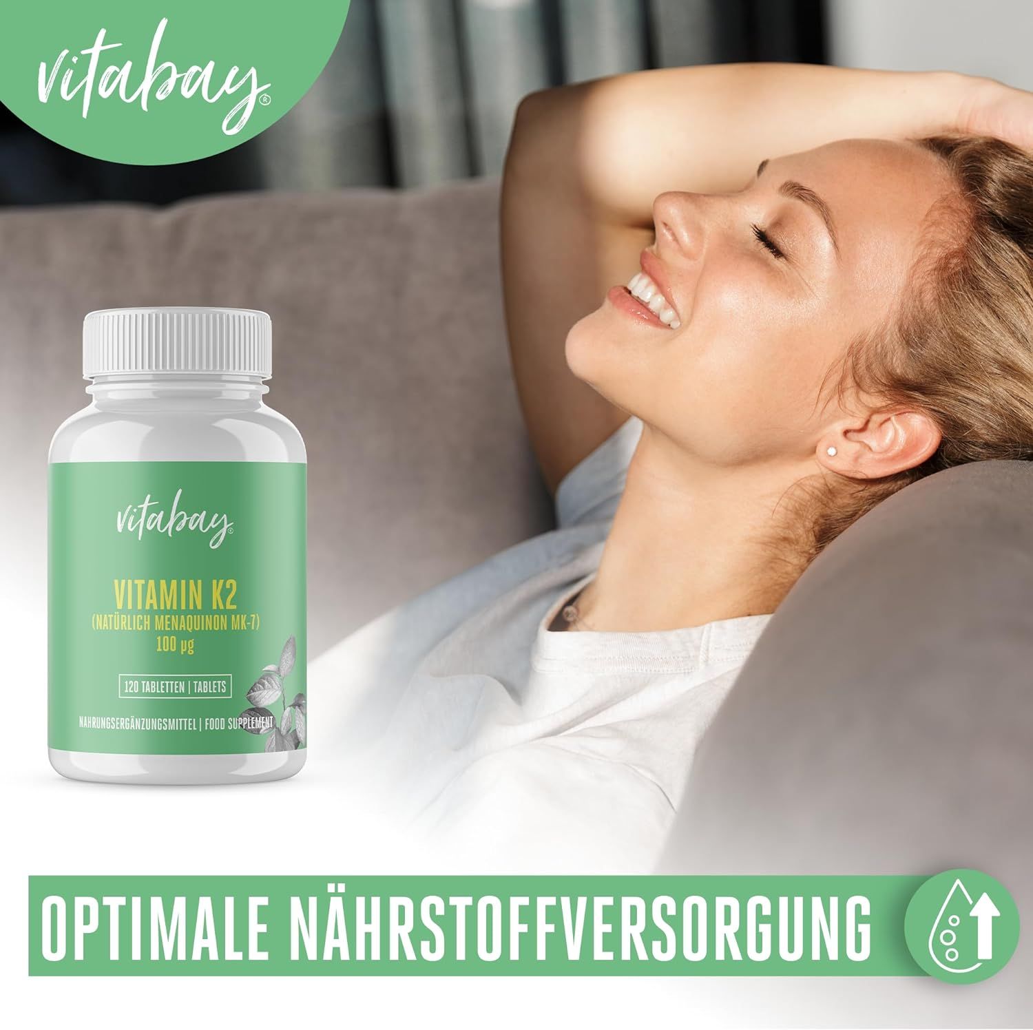 Vitabay Vitamin K2 100 µg 120 St SHOP APOTHEKE