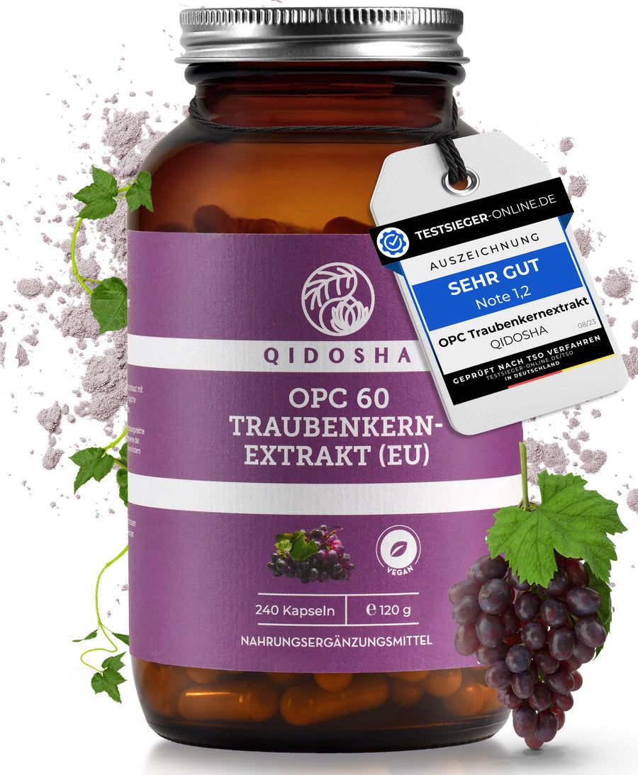 QIDOSHA Traubenkernextrakt OPC