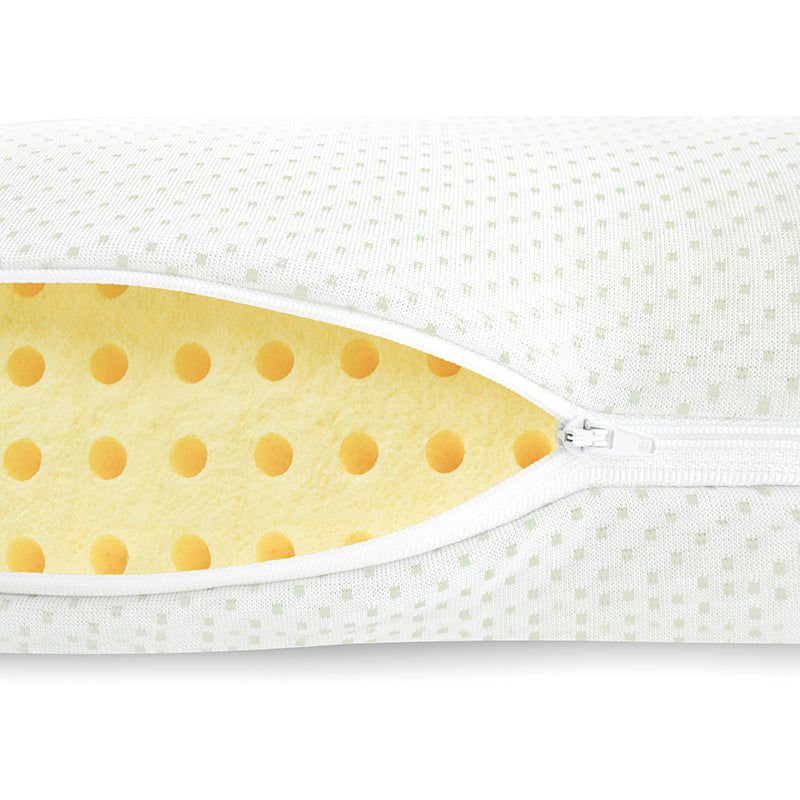 Mister Sandman® Orthopädisches Nackenkissen mit Aloe Vera Kissenbezug