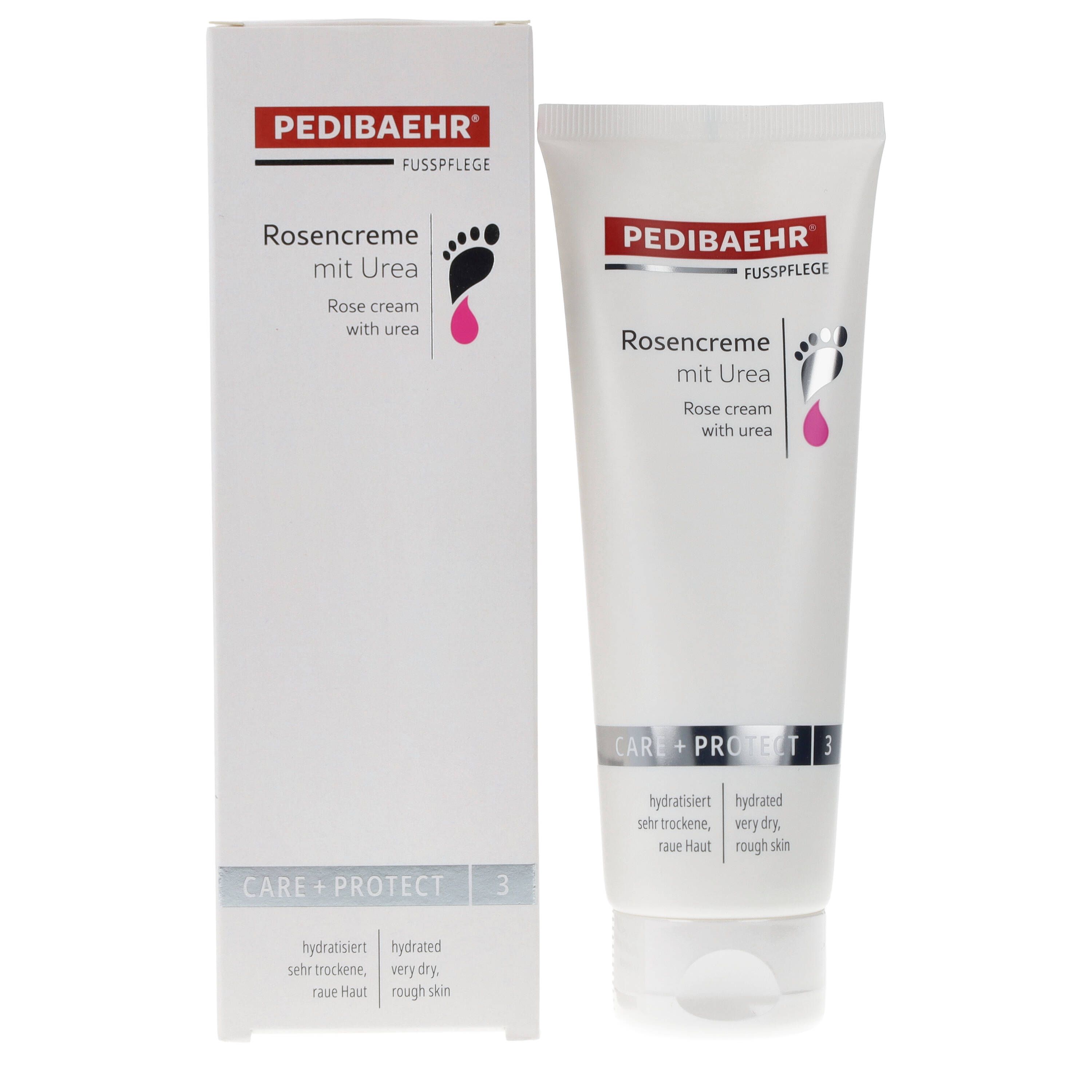 Pedibaehr Fußcreme Rosencreme mit Urea