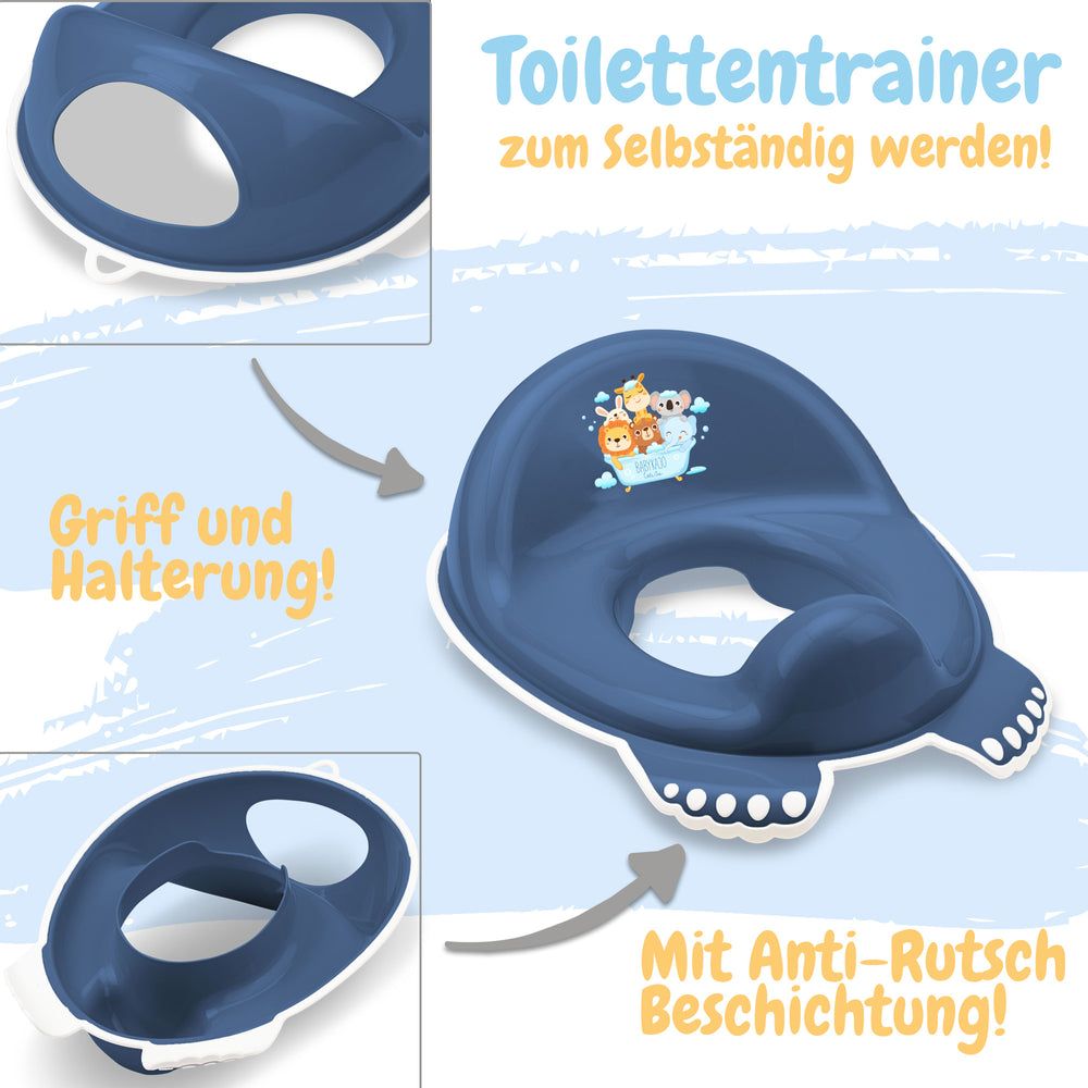 Babykajo 3 Töpfchenset - Töpfchen, Hocker & WC-Trainer