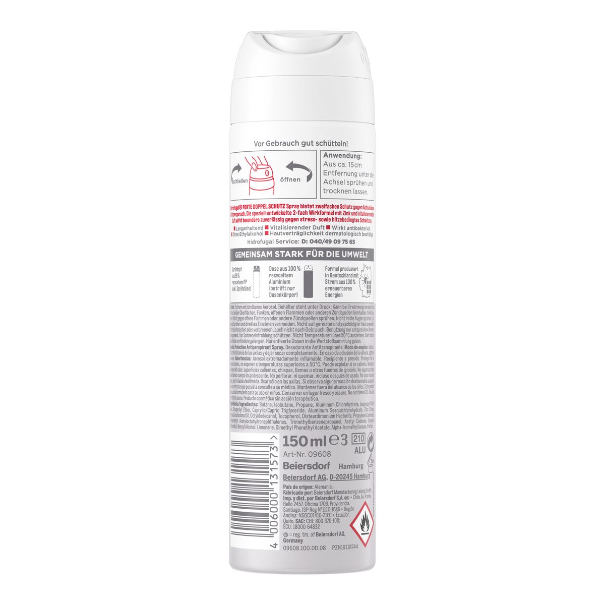 HIDROFUGAL Forte Doppel Schutz Spray