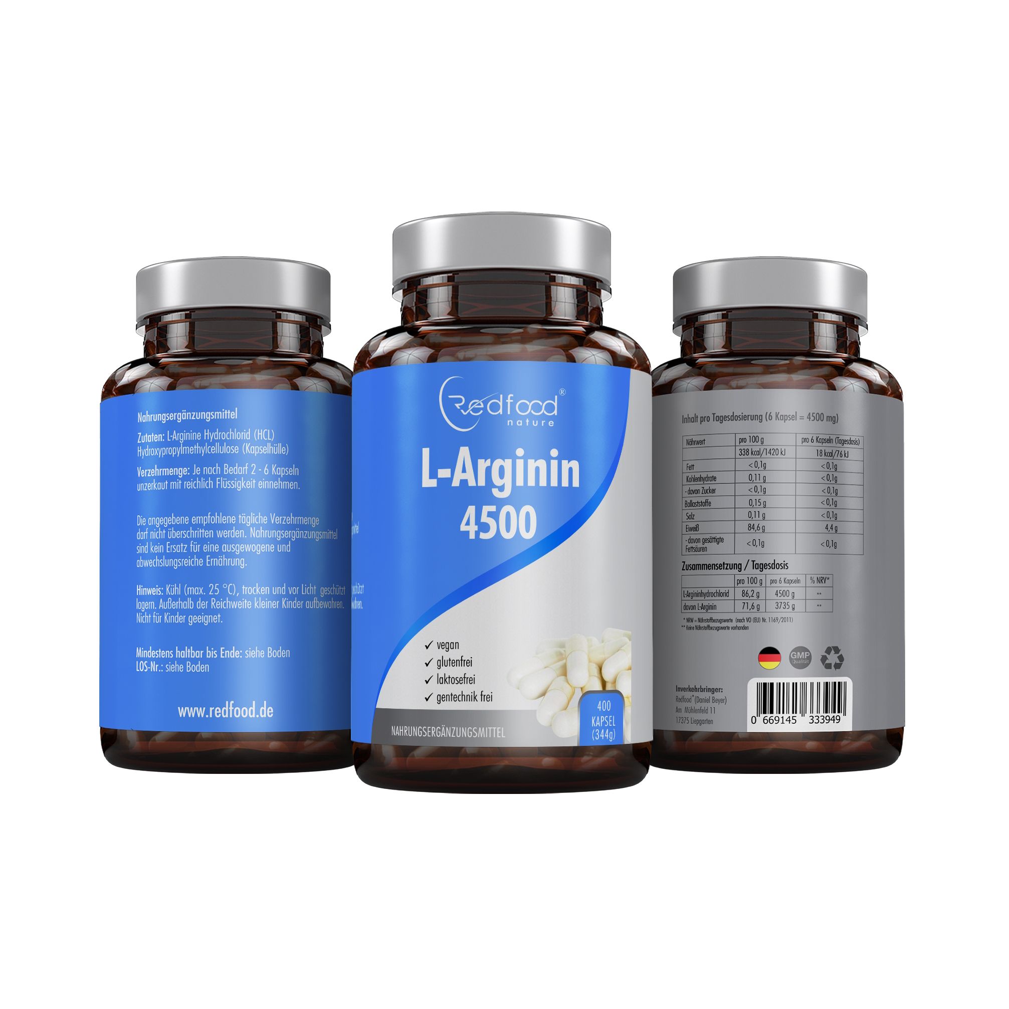 Redfood® LArginin 1 St Shop Apotheke