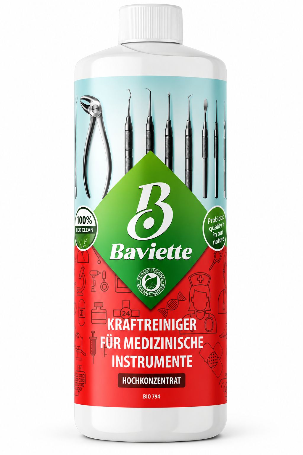 Baviette Spezialreiniger für empfindliche Instrumente in Praxis, Labor & Technik