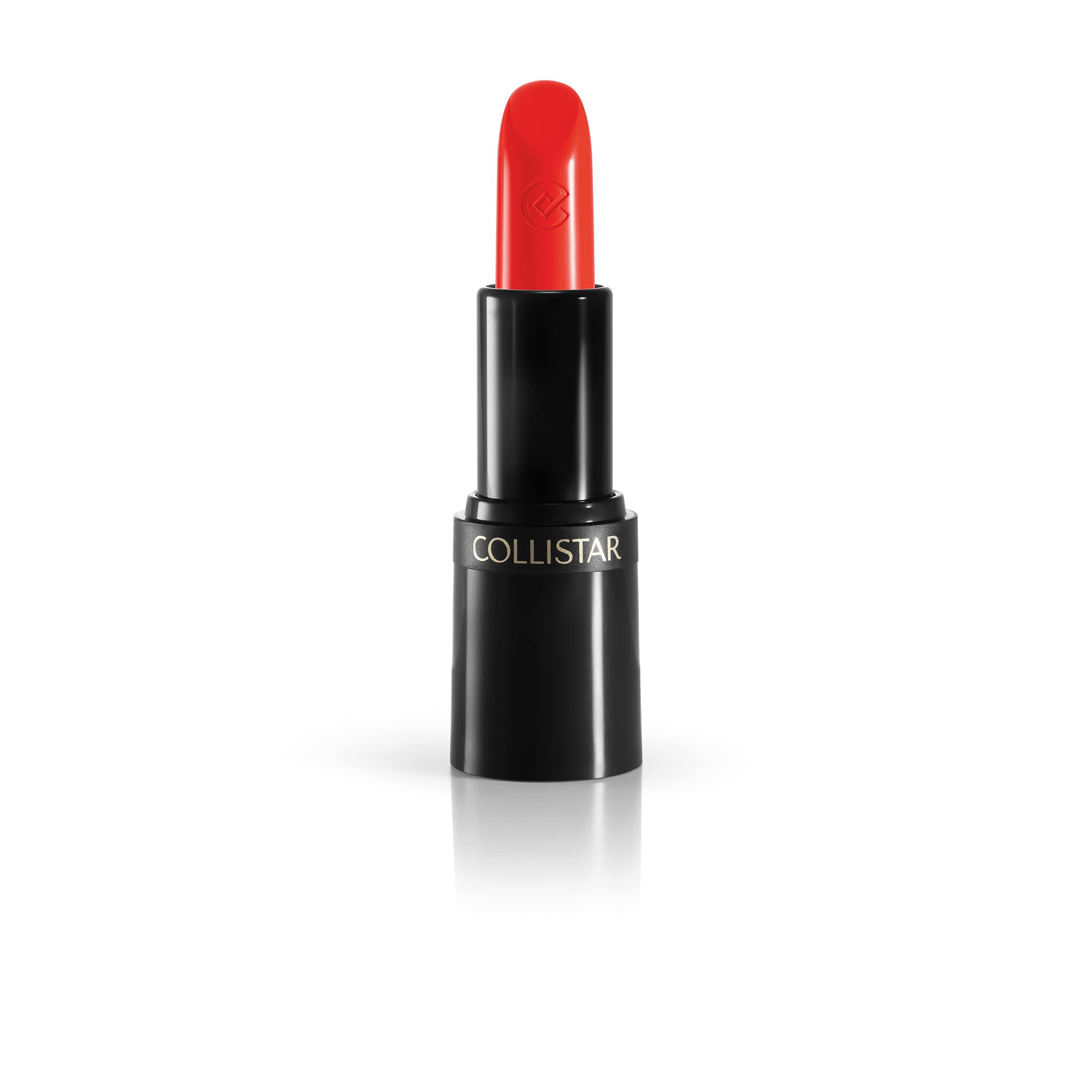 Lippenstift mit roter Spitze und schwarzer Hülse. Marke COLLISTAR.