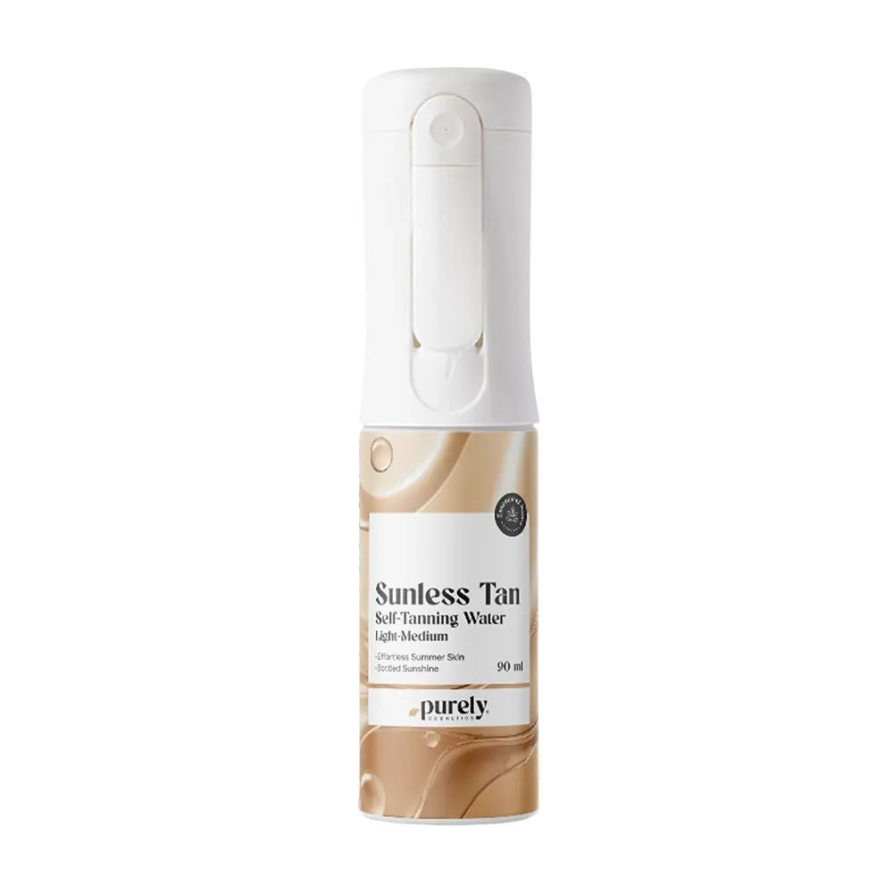 Purely Cosmetics Sunless Tan – Selbstbräunungsspray für den Körper (Light–Medium)