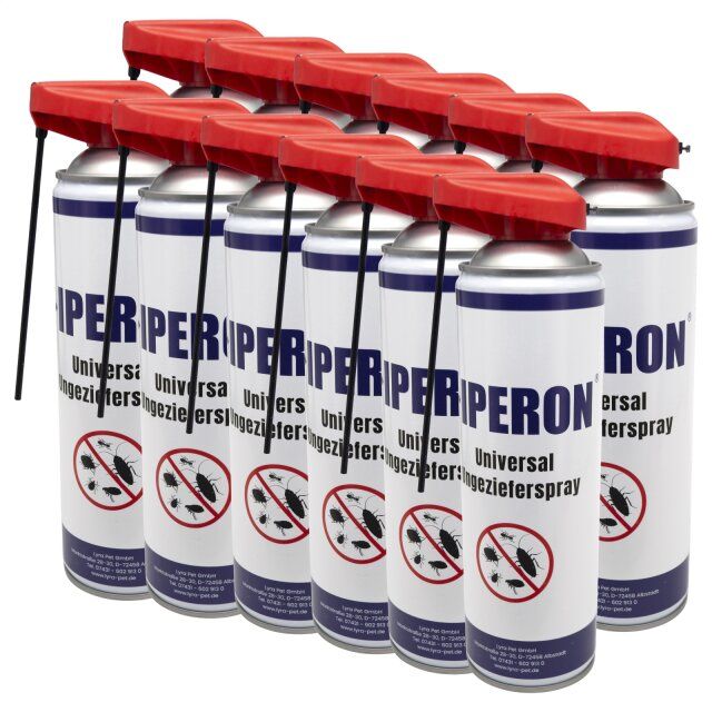 Iperon® Universal Ungezieferspray 12x500 ml Spray