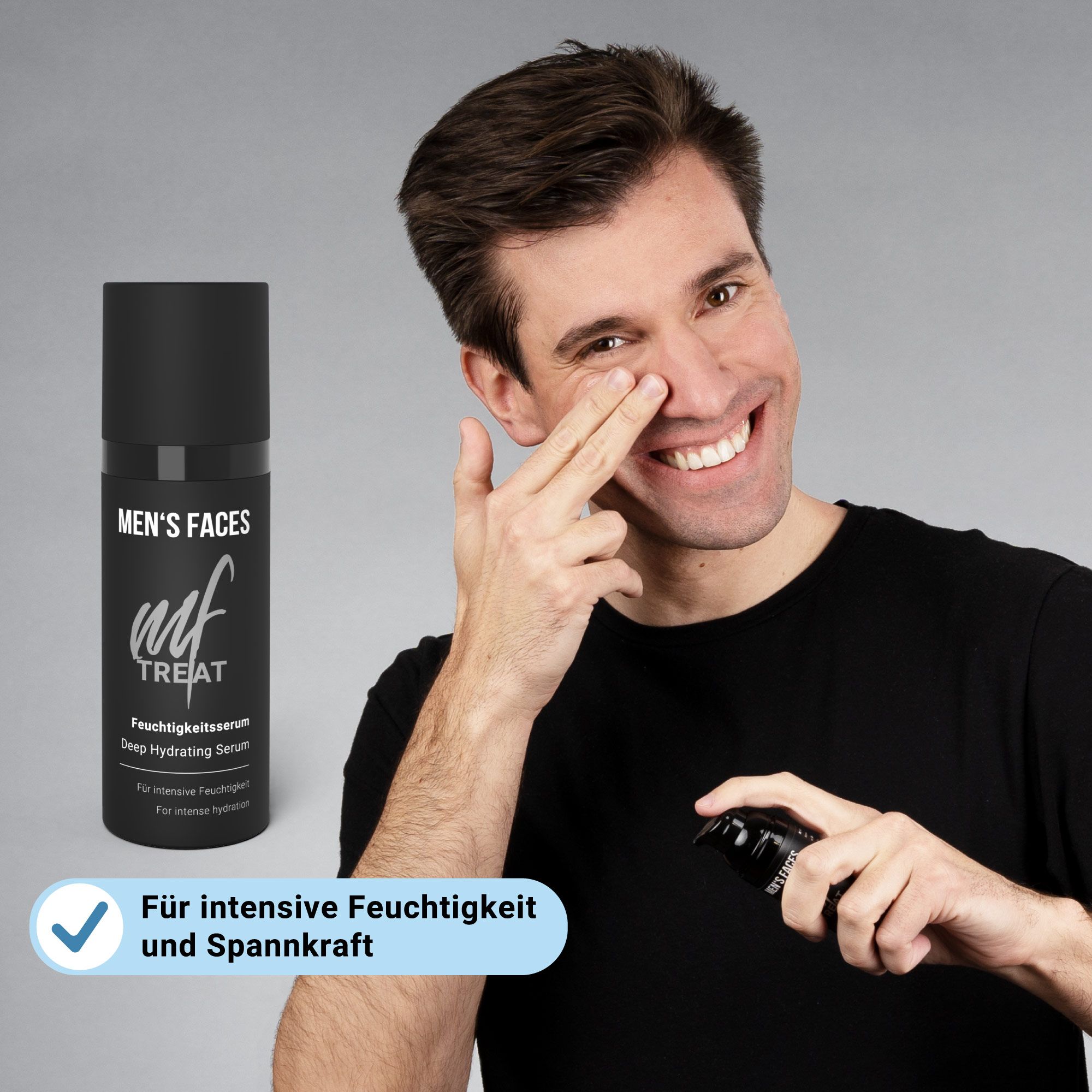 MEN'S FACES Feuchtigkeitsserum - Deep Hydrating Serum