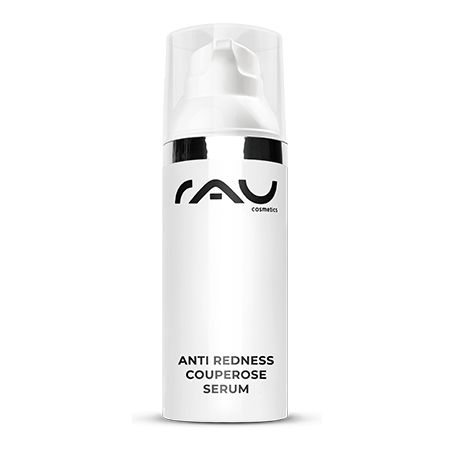 RAU Cosmetics Anti Redness Couperose Serum Anti Rötungen, Rosacea & Besenreiser mit Rosskastanie