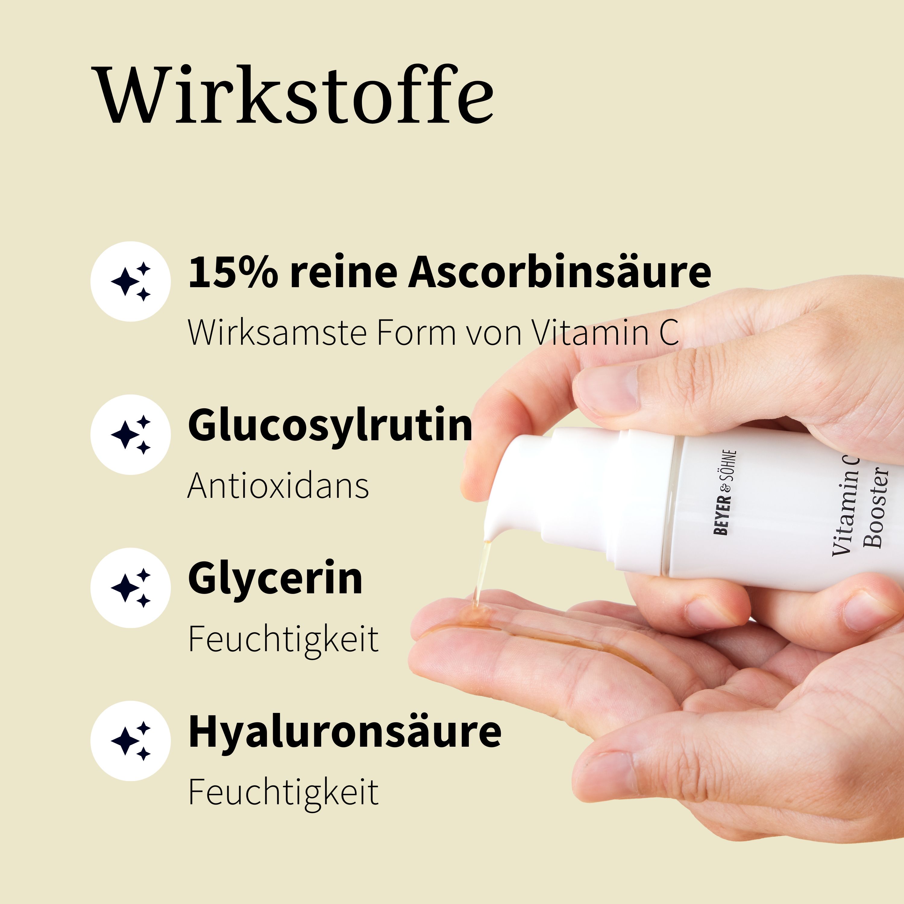 Vitamin C Booster - Serum mit 15% reinem Vitamin C