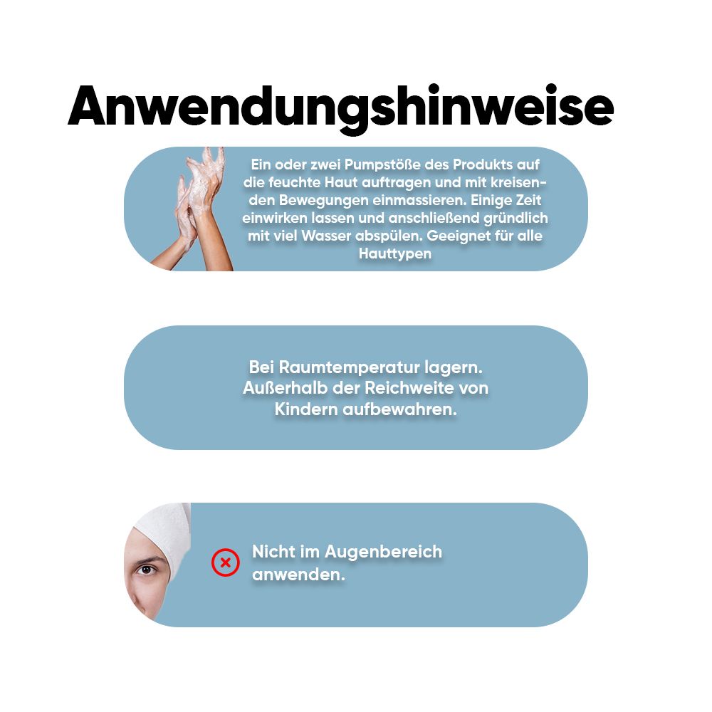 Mineaderm Brightening Cleansing Foam