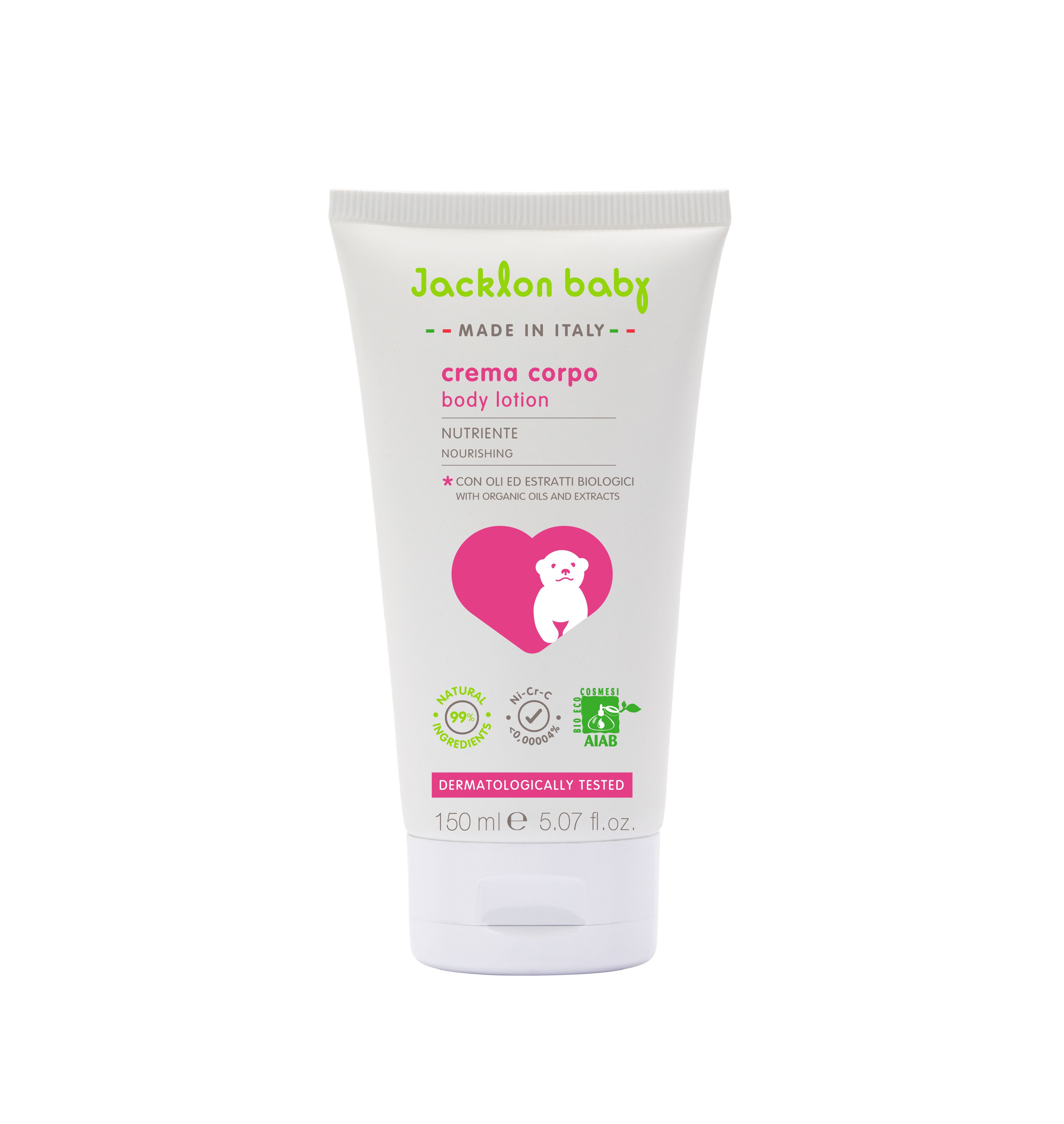 Jacklon Baby körpercreme 150 ml Tagescreme