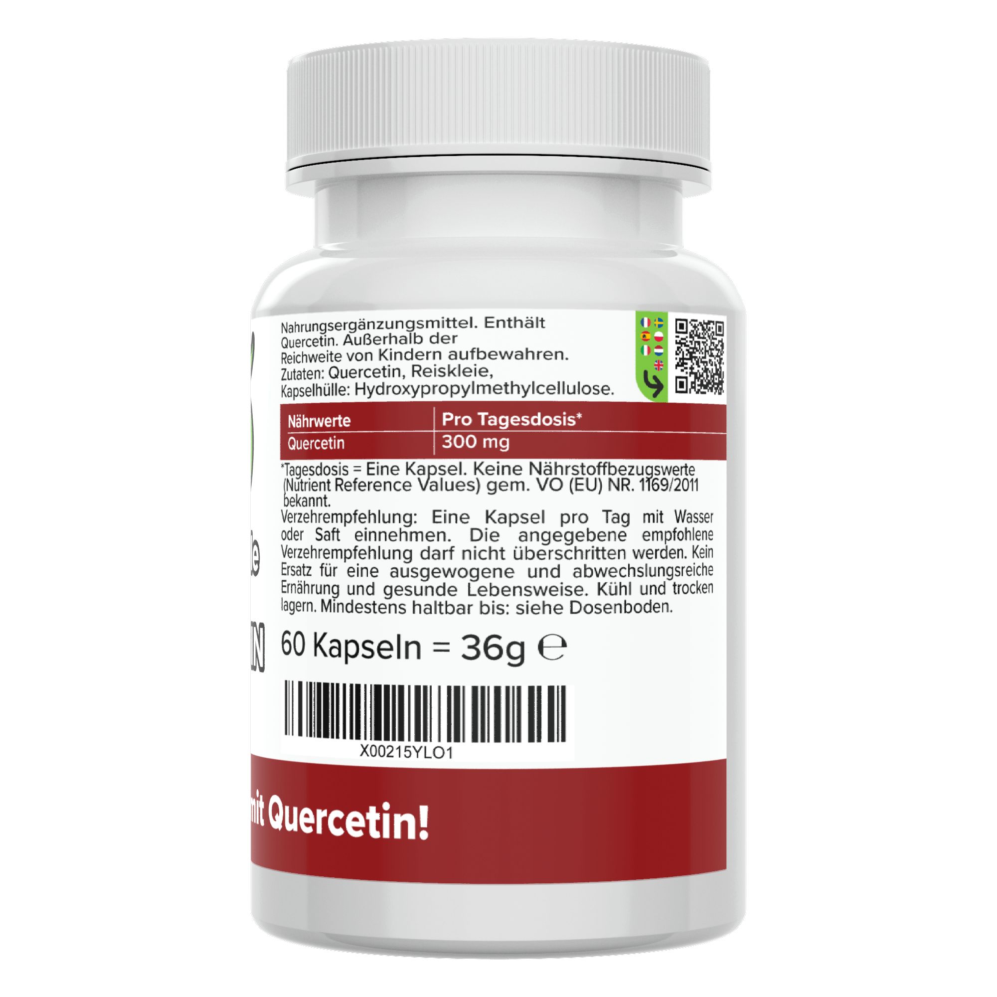 Quercetin Kapseln - Vitamineule® 60 St