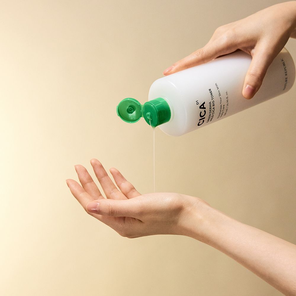 NATURE REPUBLIC Green Derma Mild Cica Big Face Toner