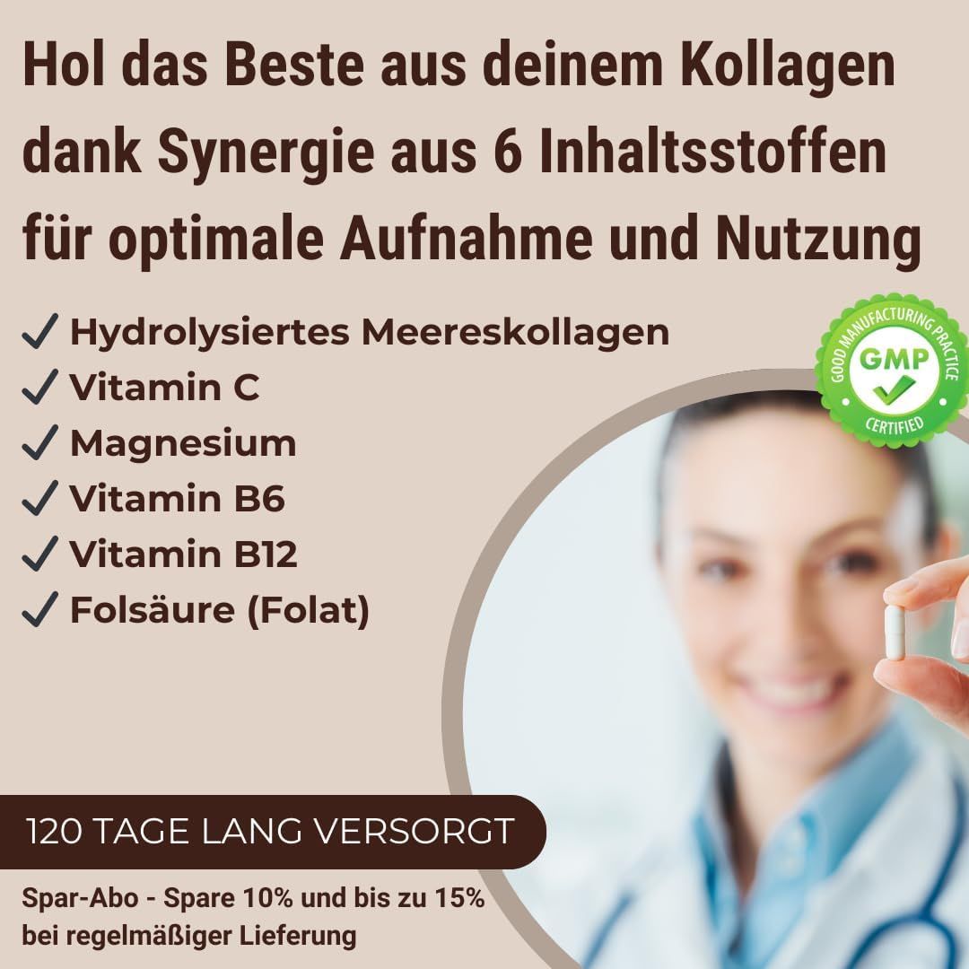 Vitassential Marine Kollagen-Komplex Kapseln