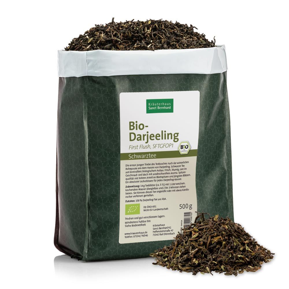 Sanct Bernhard Bio-Darjeeling-Tee First Flush, Sftgfop1 500 g Tee