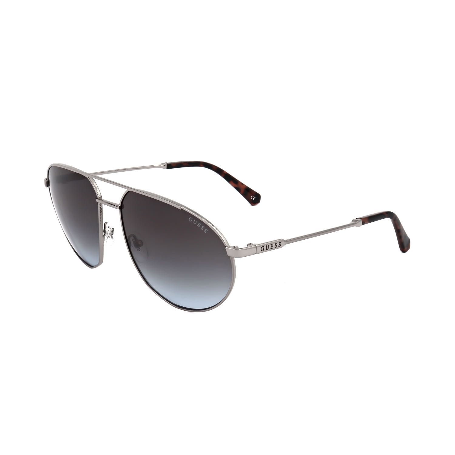 Guess occhiali da sole uomo GU00009 silver-coloured