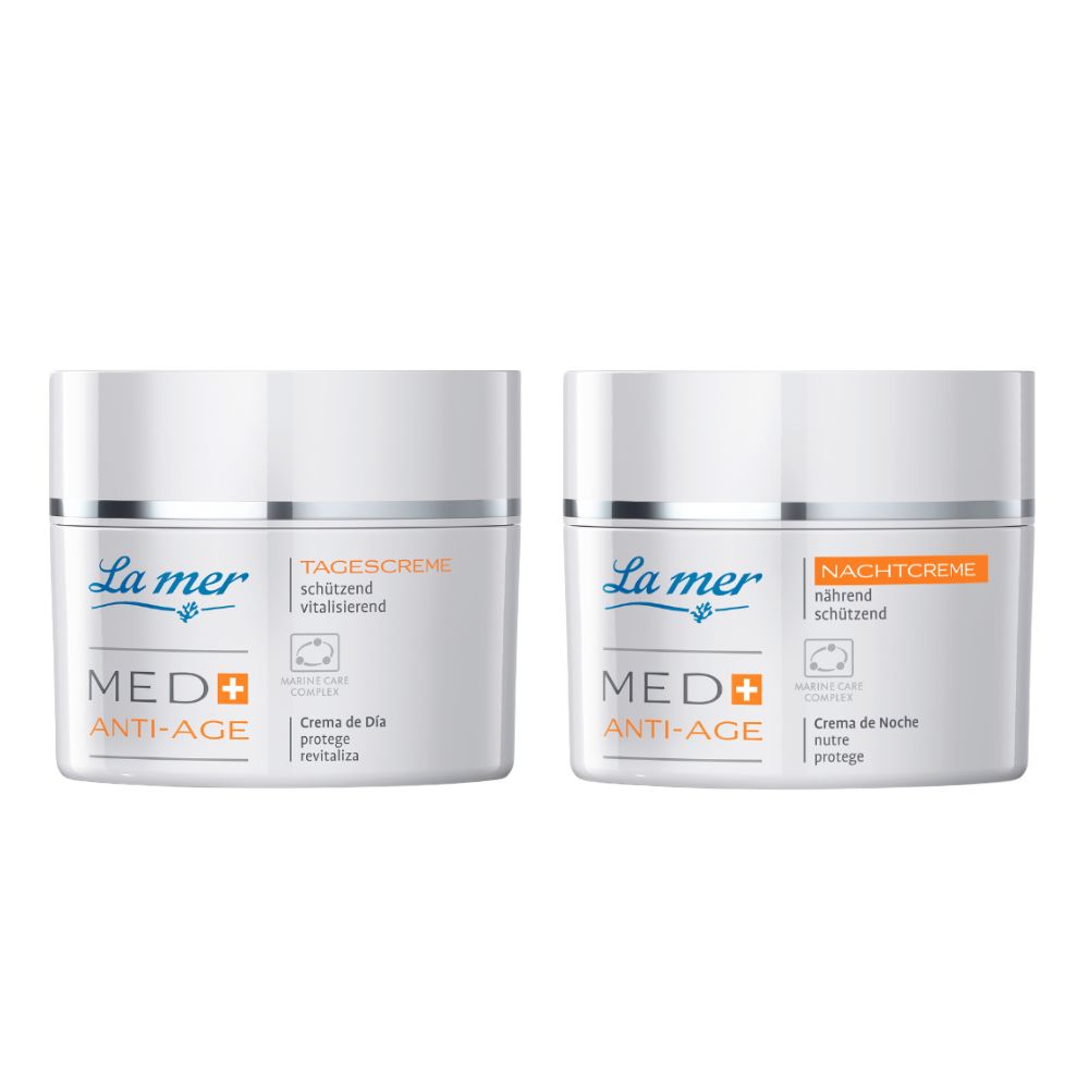 La mer MED+ Anti Age Sparset - Tagescreme + Nachtcreme