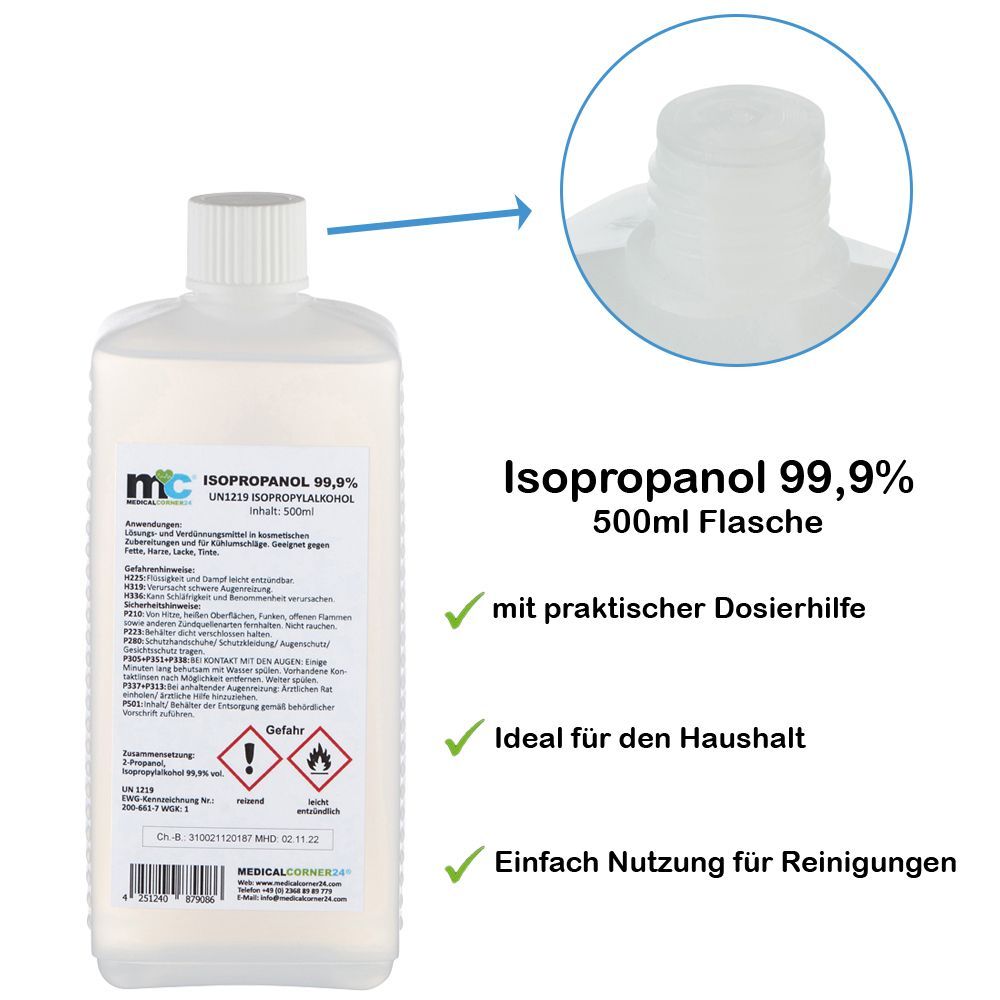 Medicalcorner24 Isopropanol 99,9%