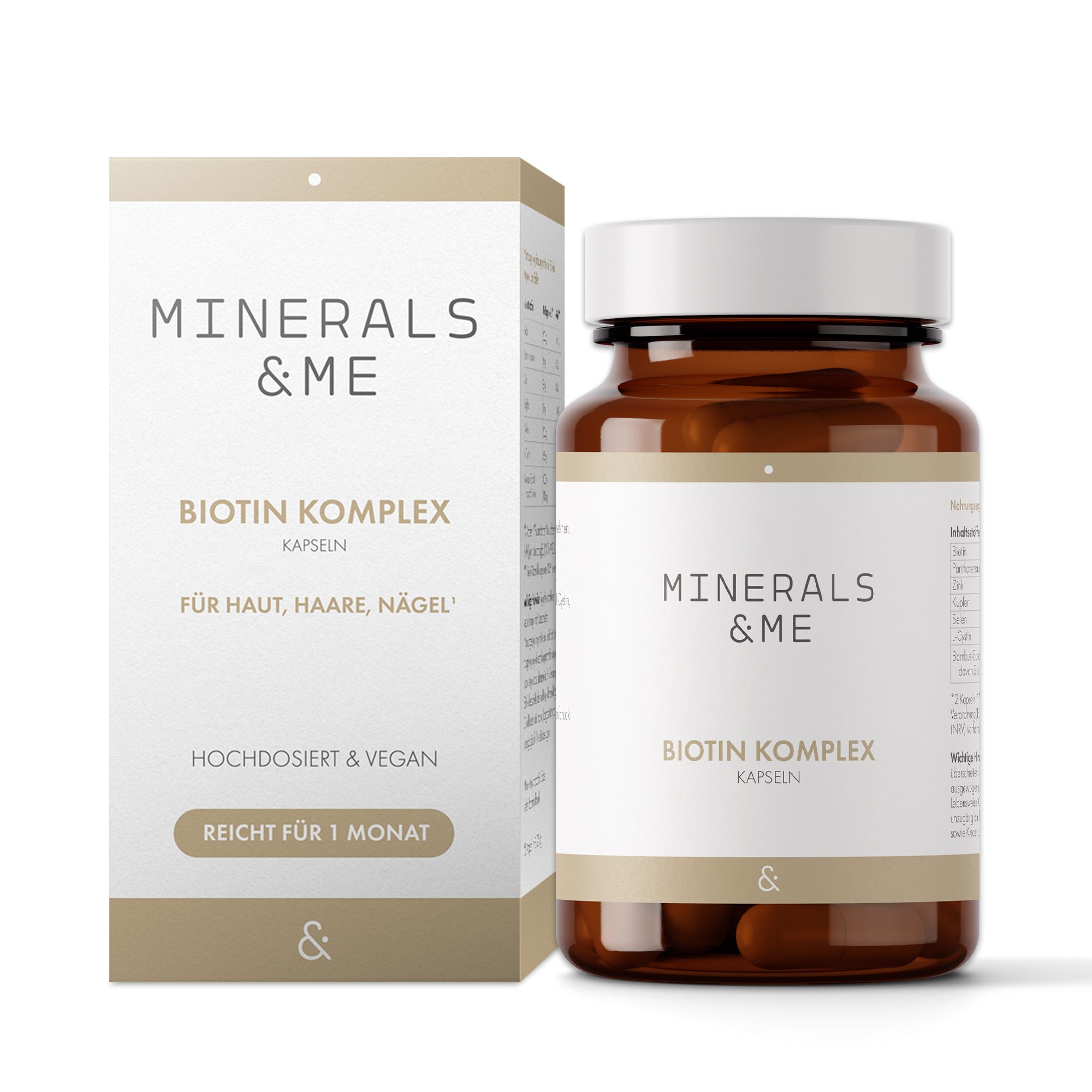 Minerals & ME® Biotin Komplex Kapseln 60 St