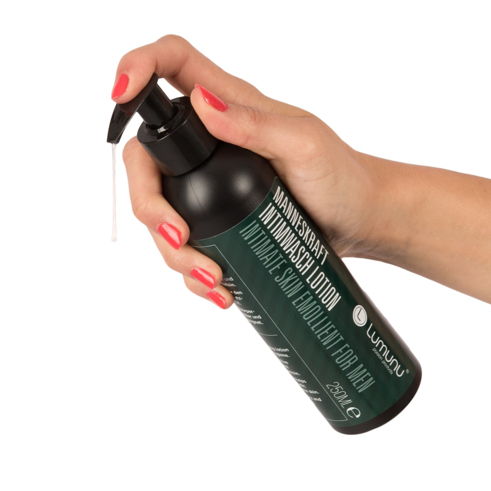 "Manneskraft" Set mit Intimwaschlotion (250ml) & Intimpflege-Gel (100ml)