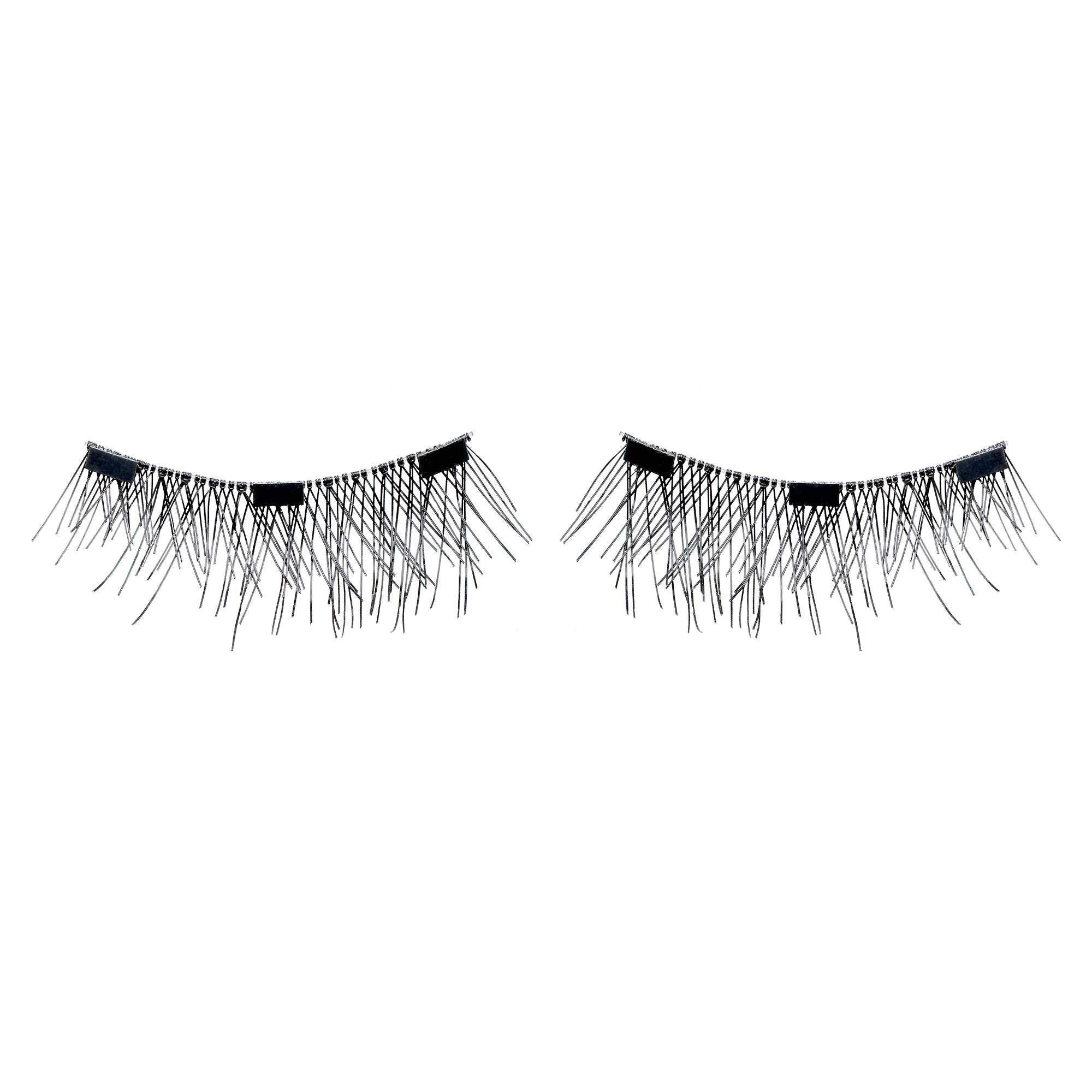 Zwei Paar künstliche Wimpern mit magnetischem Band.