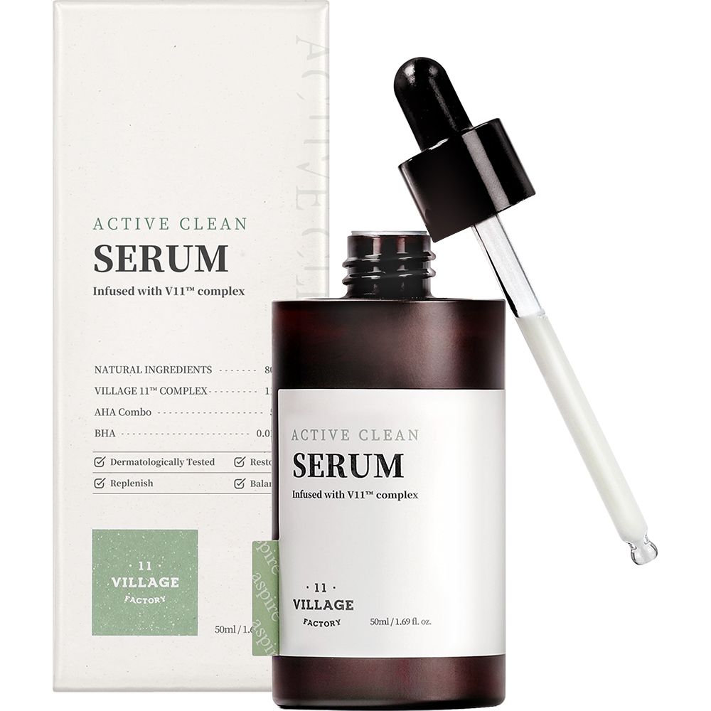 VILLAGE 11 FACTORY Active Clean Serum Nourishing Face Serum