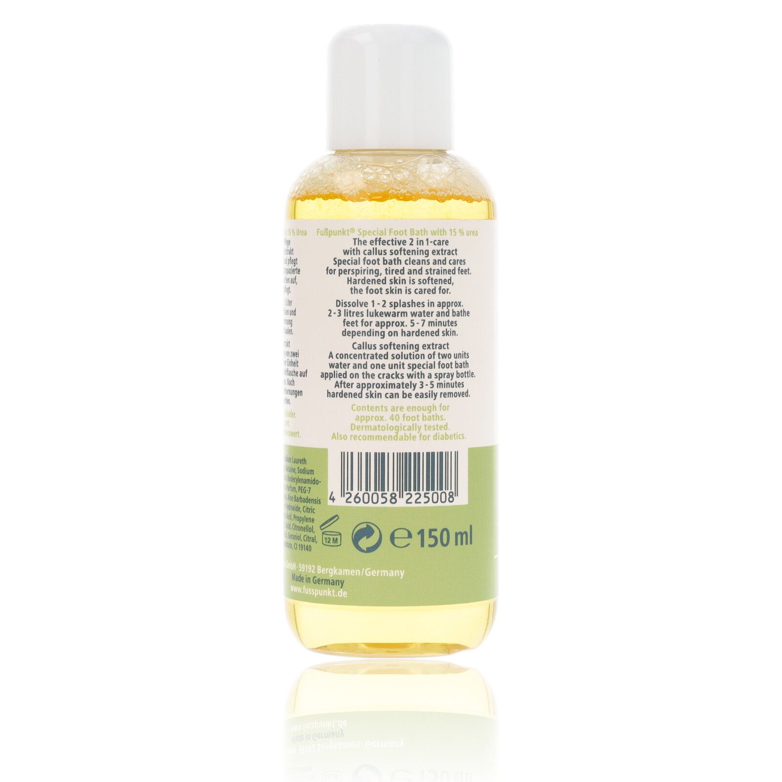 Fußpunkt Spezial-Fußbad mit Hornhaut-Weicher Extrakt