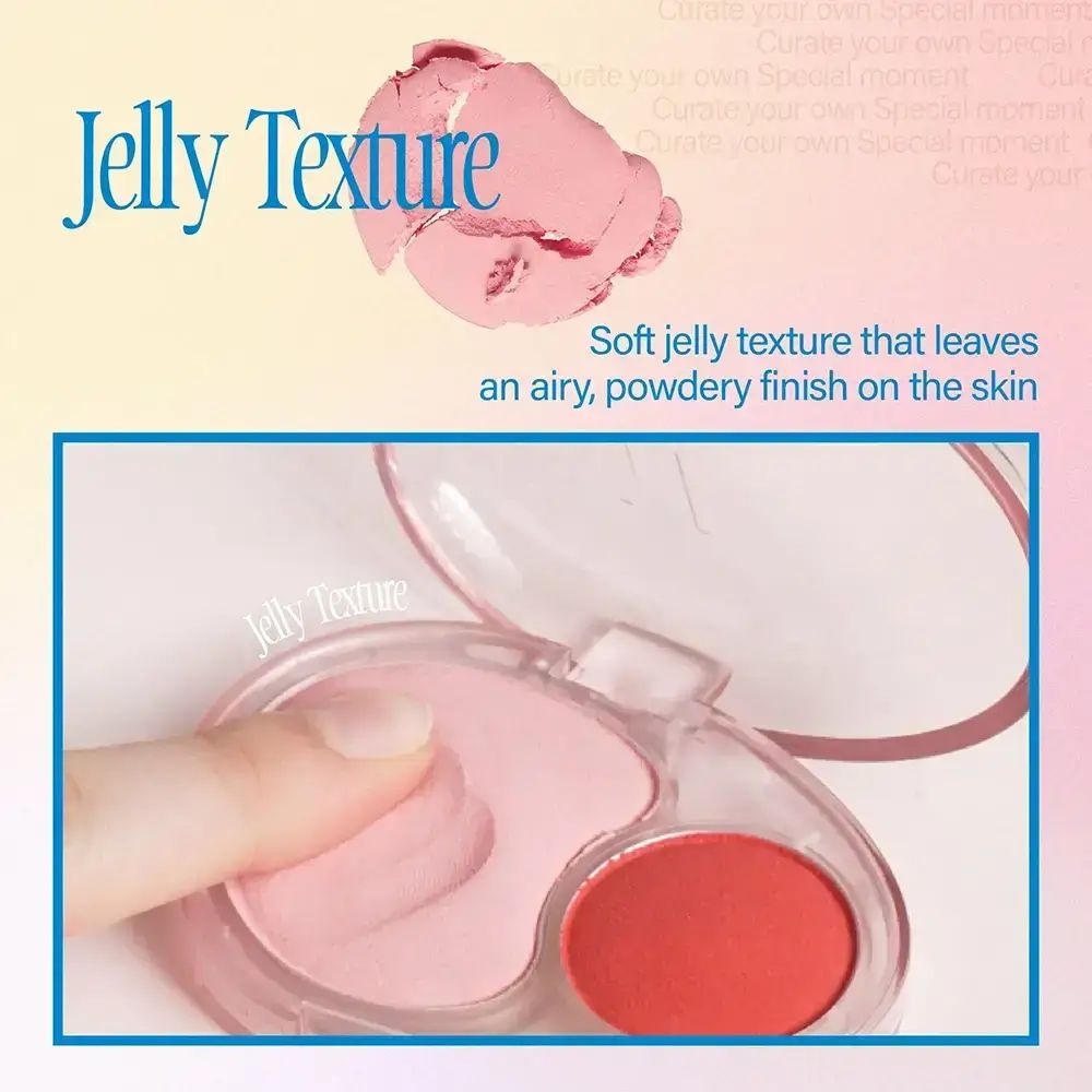 FWEE Mellow Dual Blusher ND02 Down Tempo – Zweifarbiger Rouge