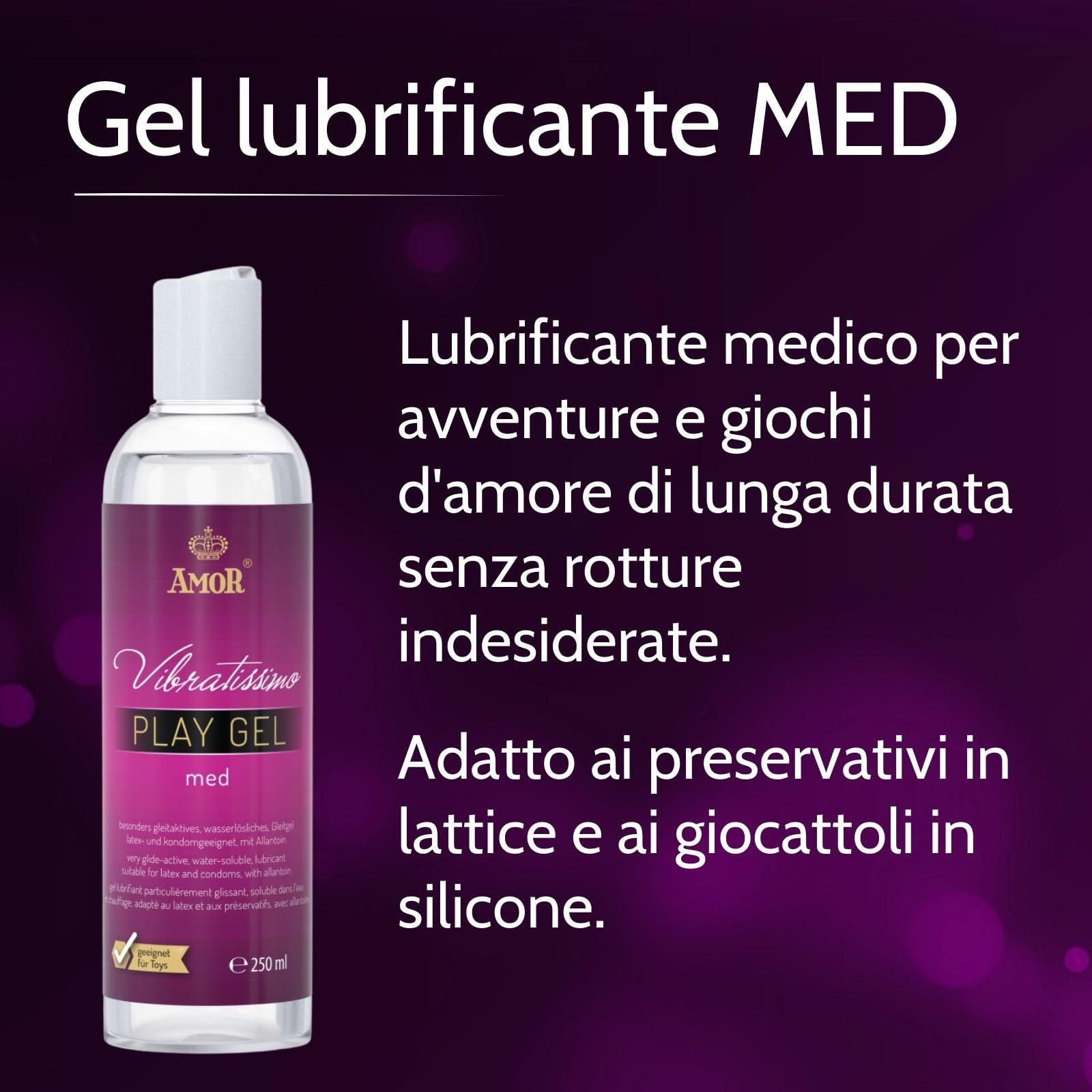 Vibratissimo Kondome Color + Play Gel Set