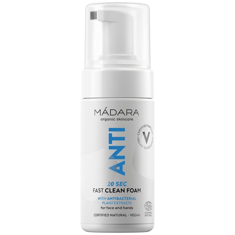 Madara Anti 20sec Reinigungsschaum Handdesinfektion 100ml