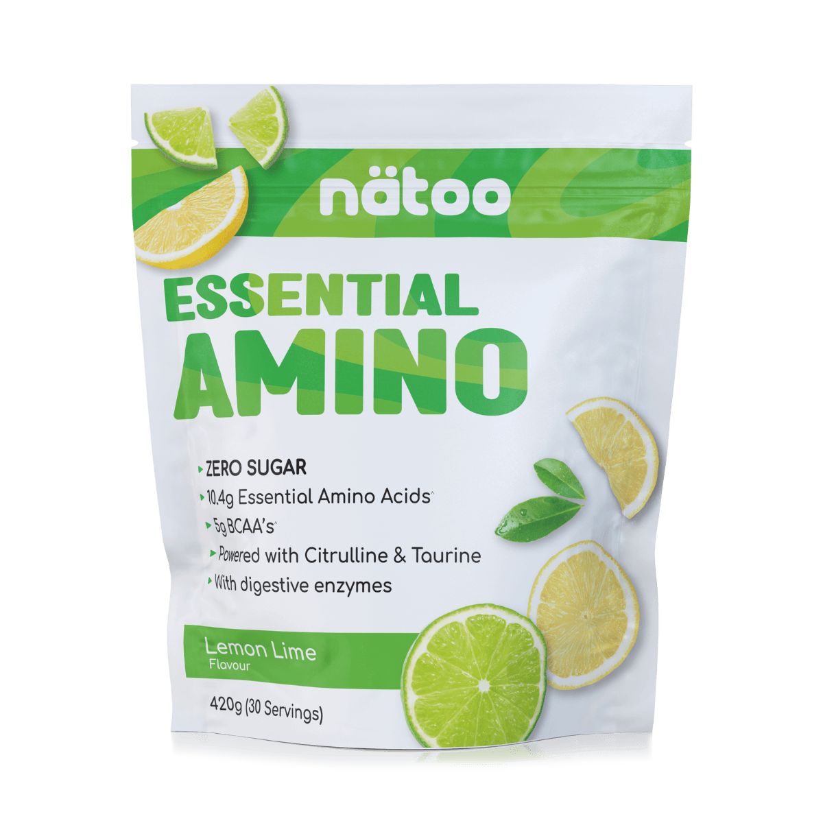 Natoo Essential Amino gusto Lemon Lime