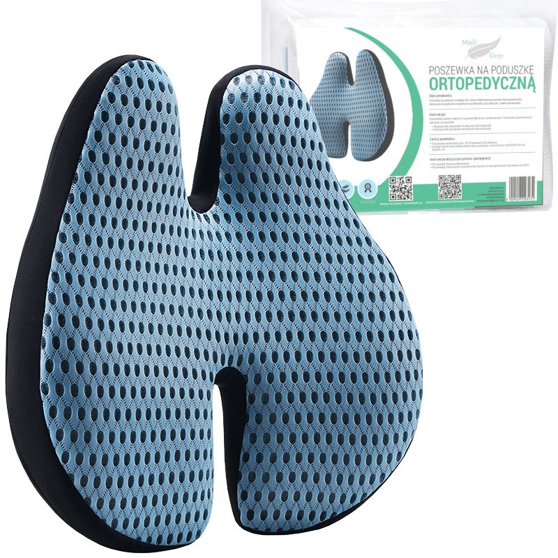 Medi Sleep Orthopädisches Lendenkissen blau 1 St