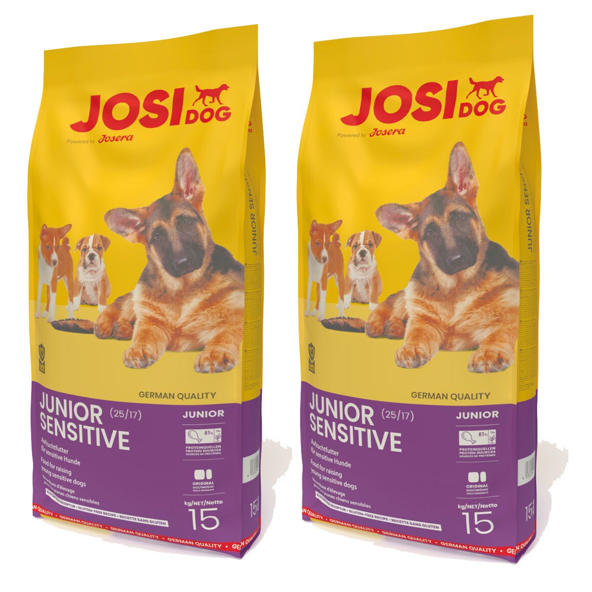 JosiDog Junior Sensitive 30 kg