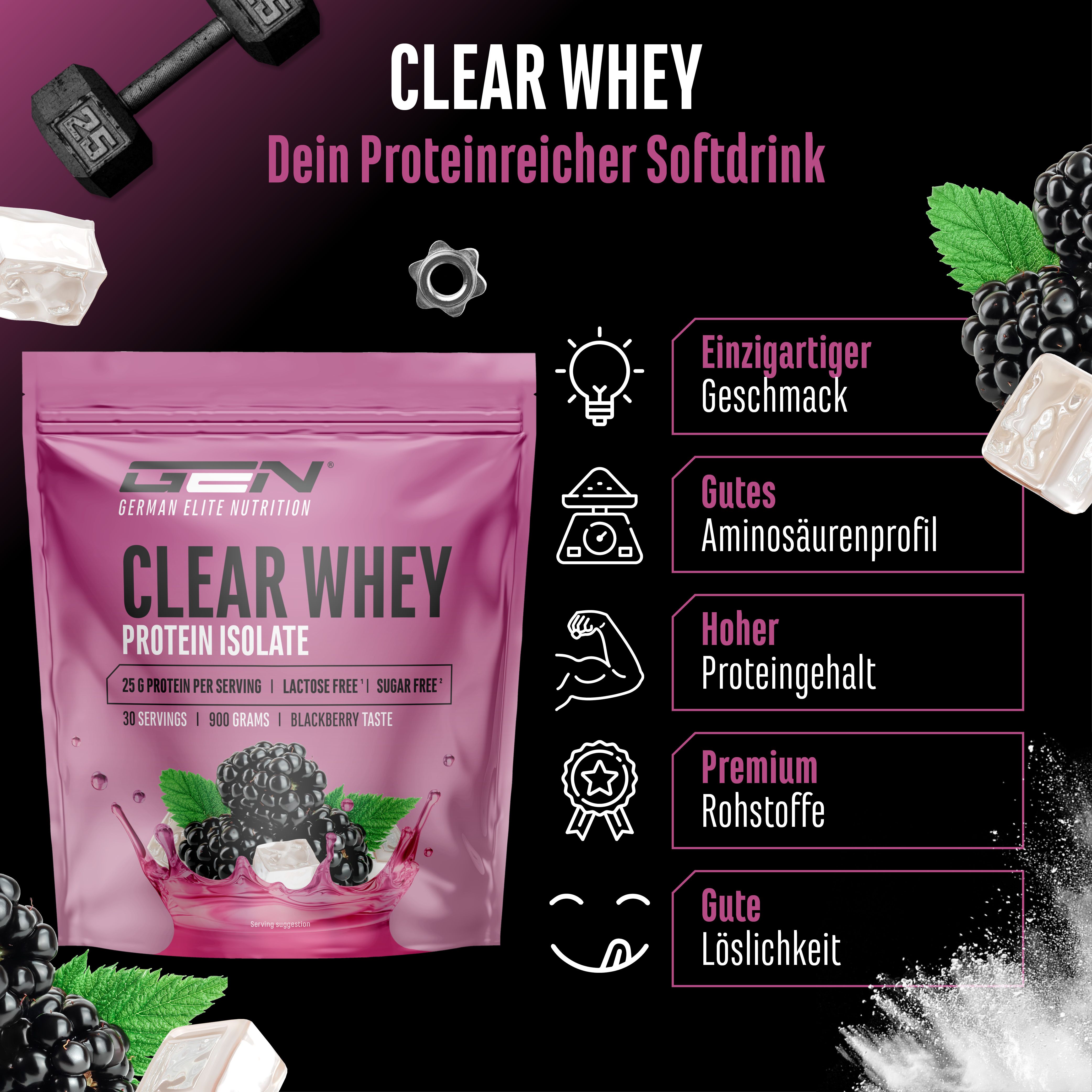 GEN Clear Whey Protein Isolat