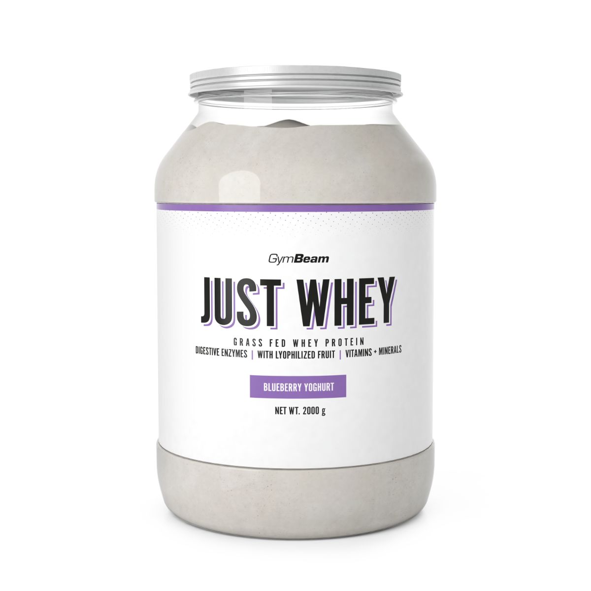 GymBeam Just Whey Molkenprotein aus Weidehaltung Pulver
