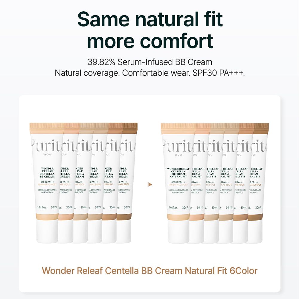 PURITO Wonder Releaf Centella BB Cream – 23 Natural Beige