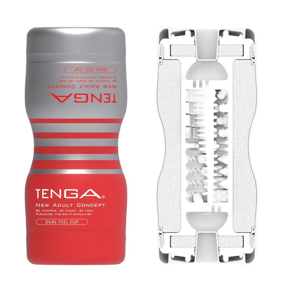 Masturbator „Dual Sensation Cup" | TENGA