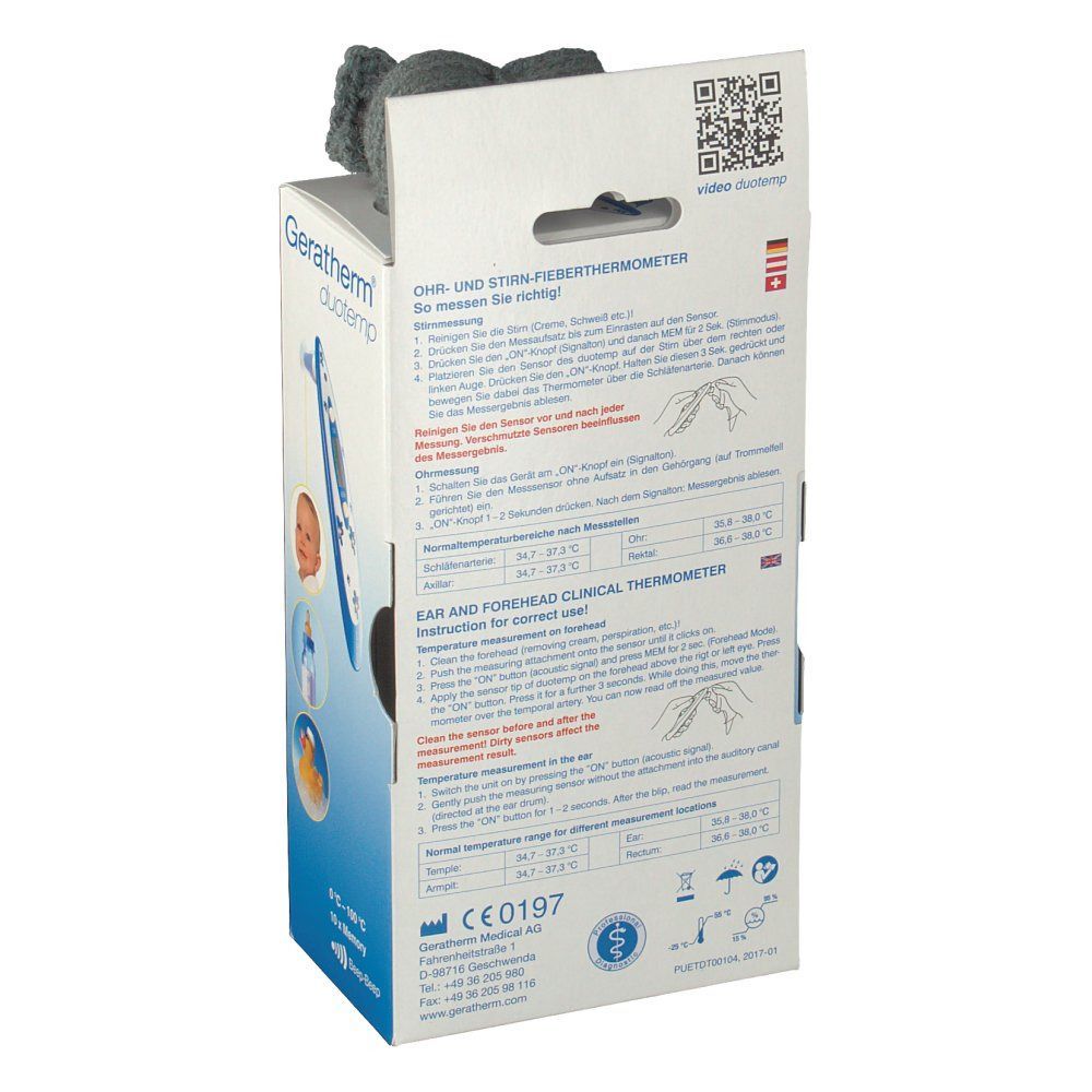 Geratherm® duotemp blau