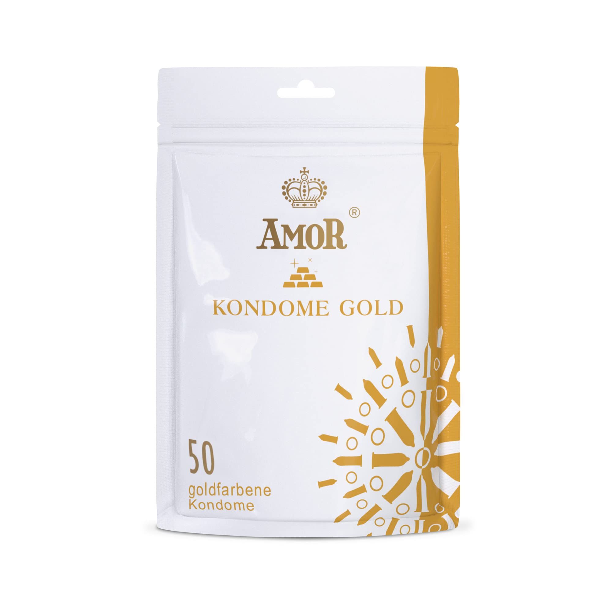 Amor Gold Kondome 53mm 50 St