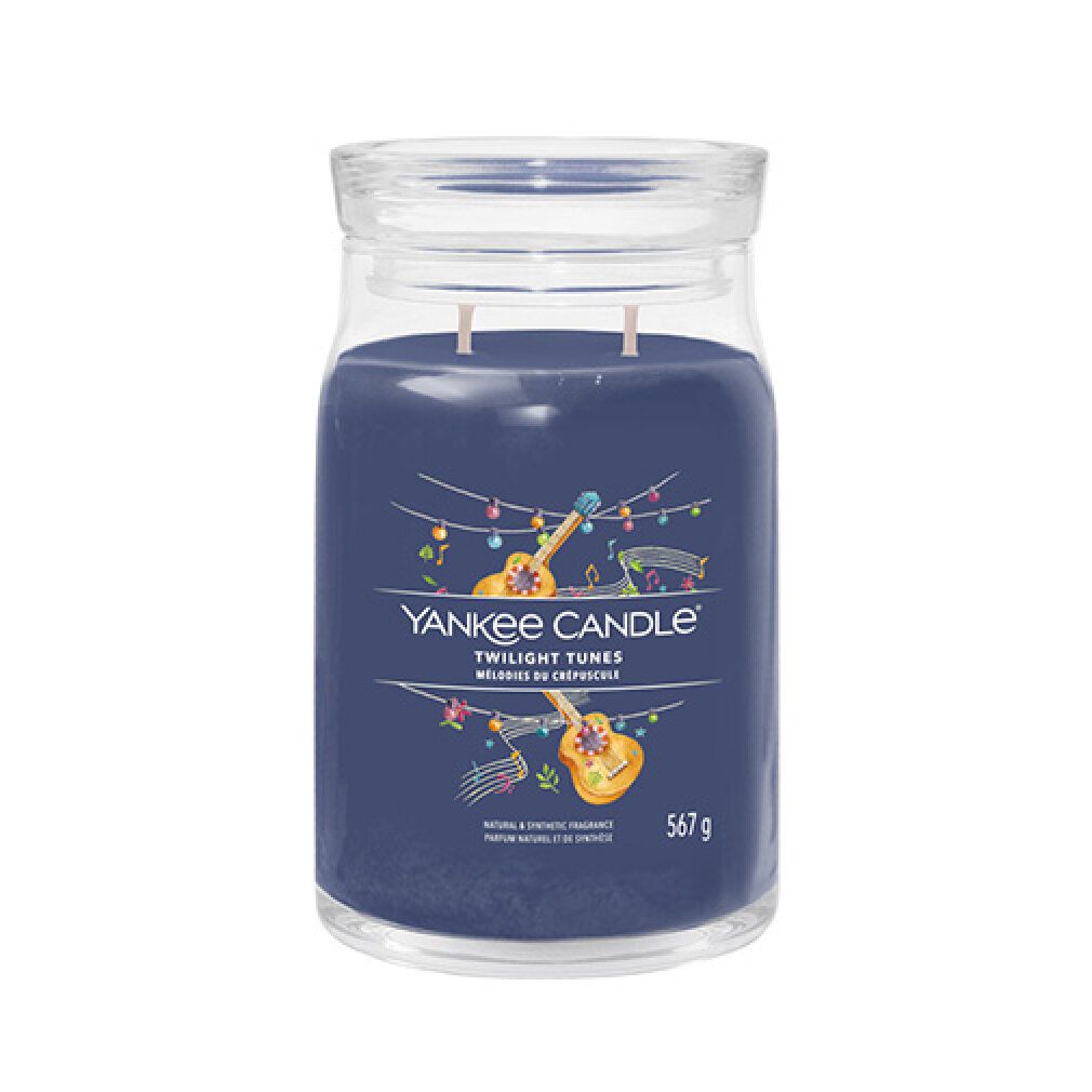 Aromatic candle Signature glass large Twilight Tunes
