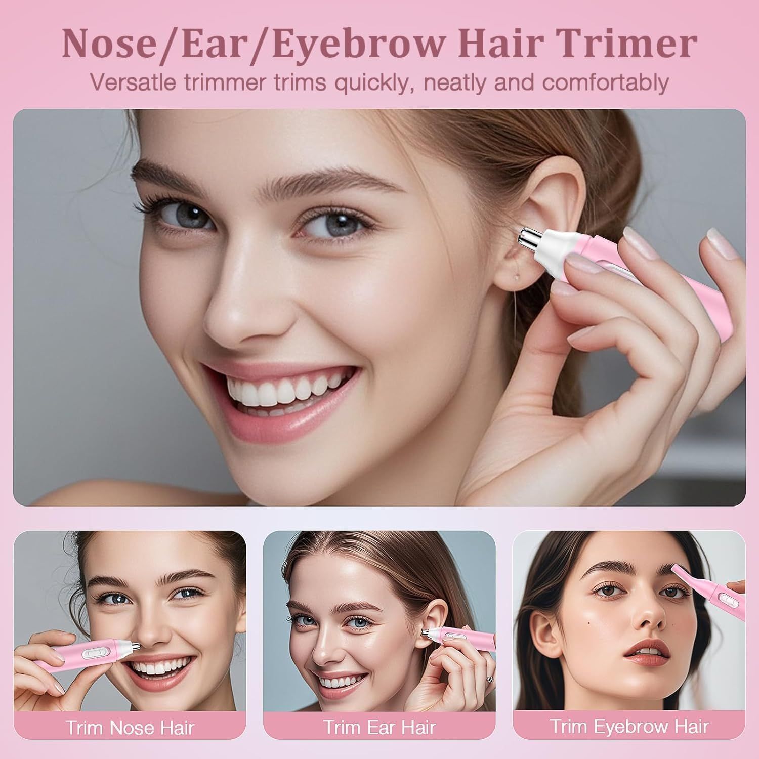 IFANZETECH Nasenhaartrimmer