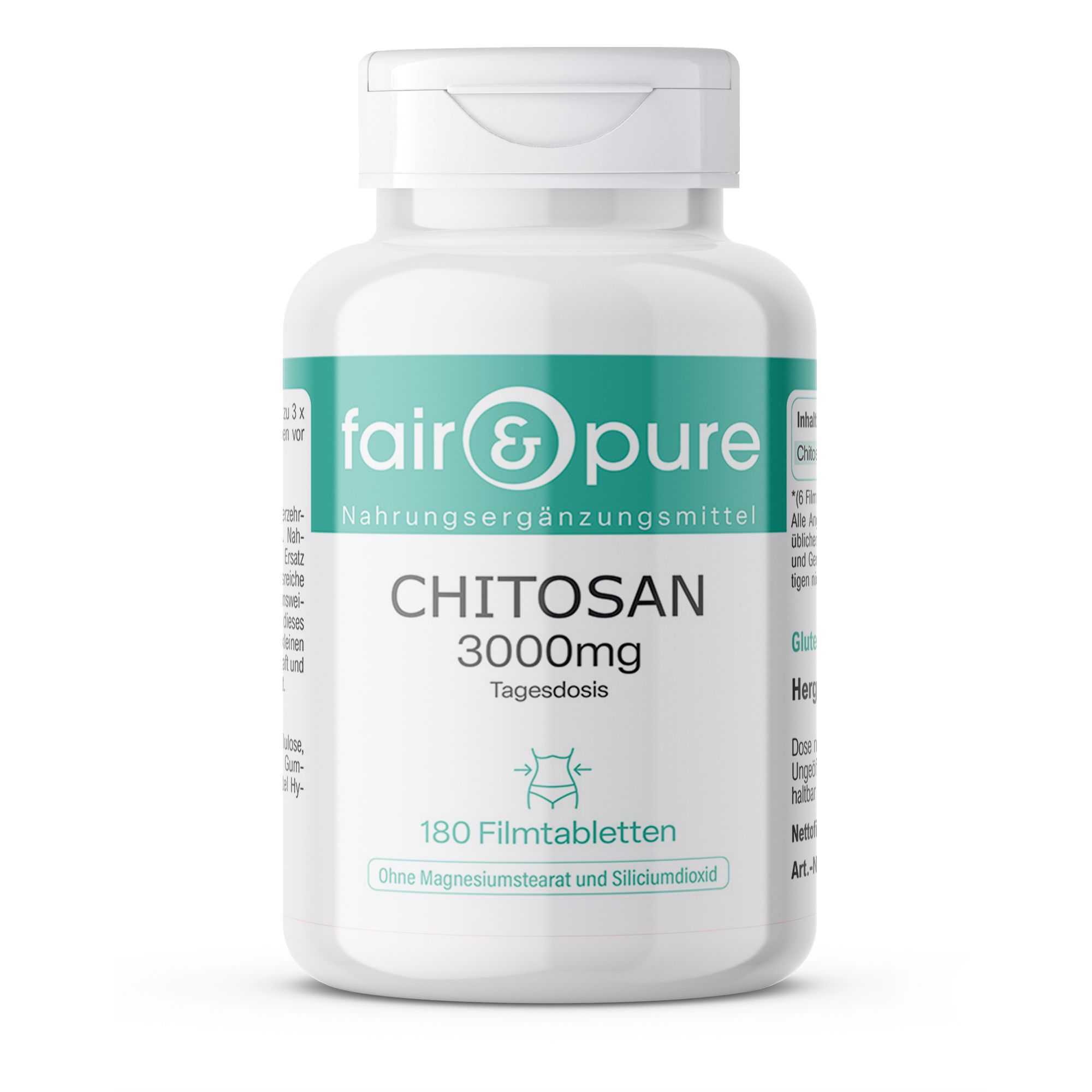 Chitosan 500 mg Tabletten 180 St