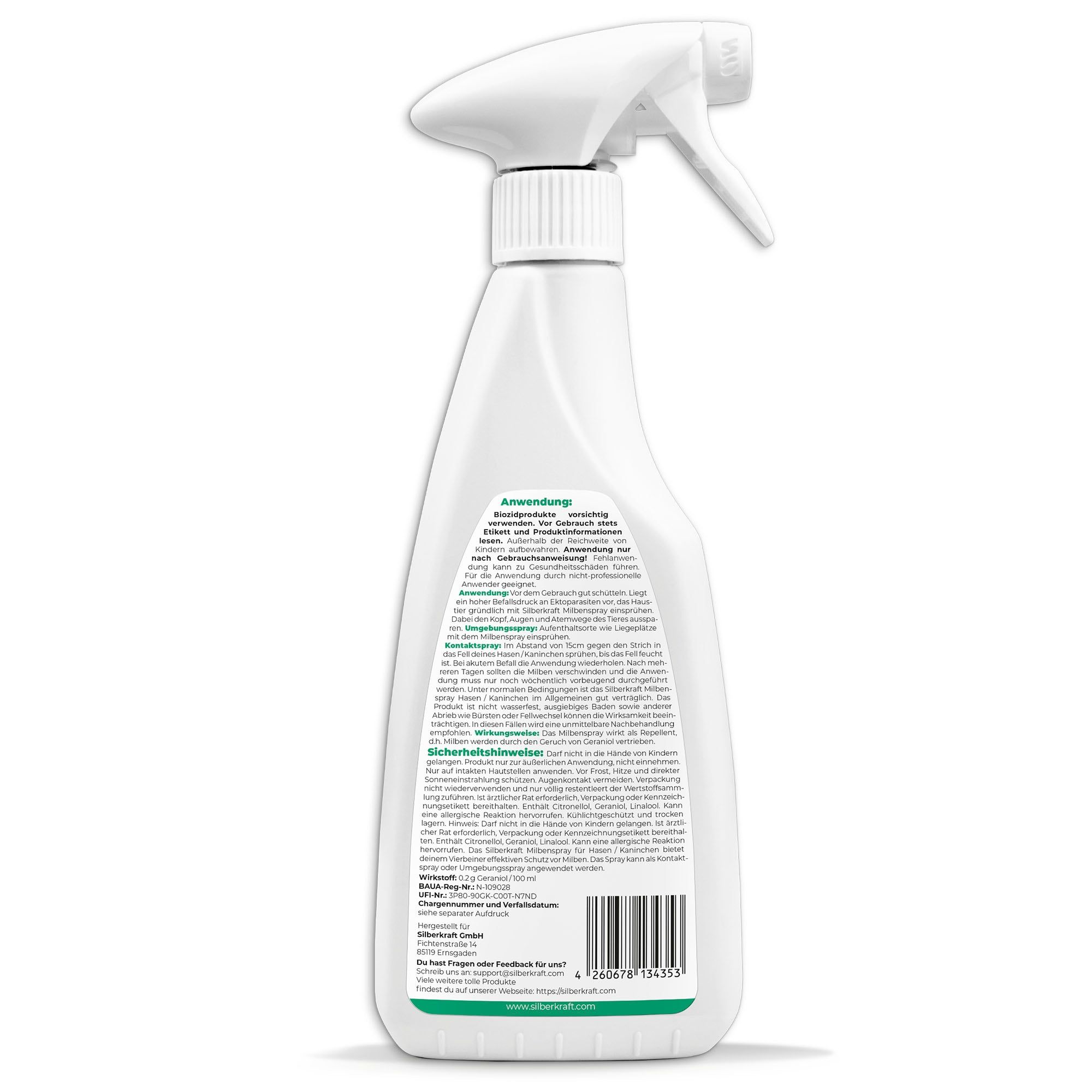 Silberkraft Insektenspray Marderspray 500 ml, 500 ml, 1-St.