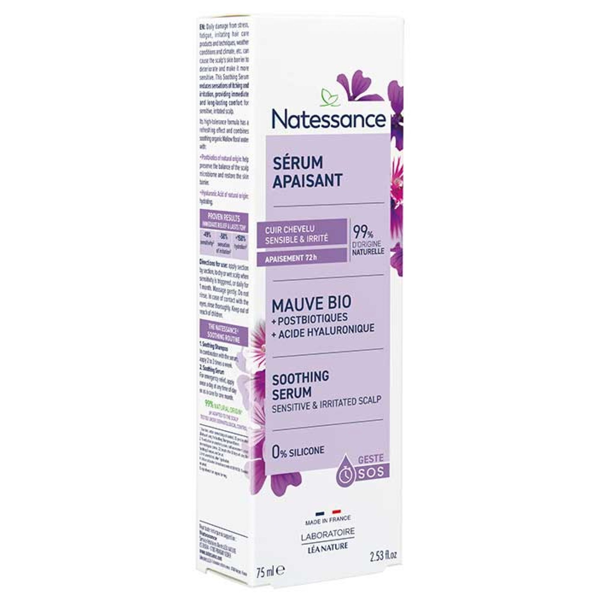 Natessance Beruhigendes Serum 5,6x3,6x17,9 cm